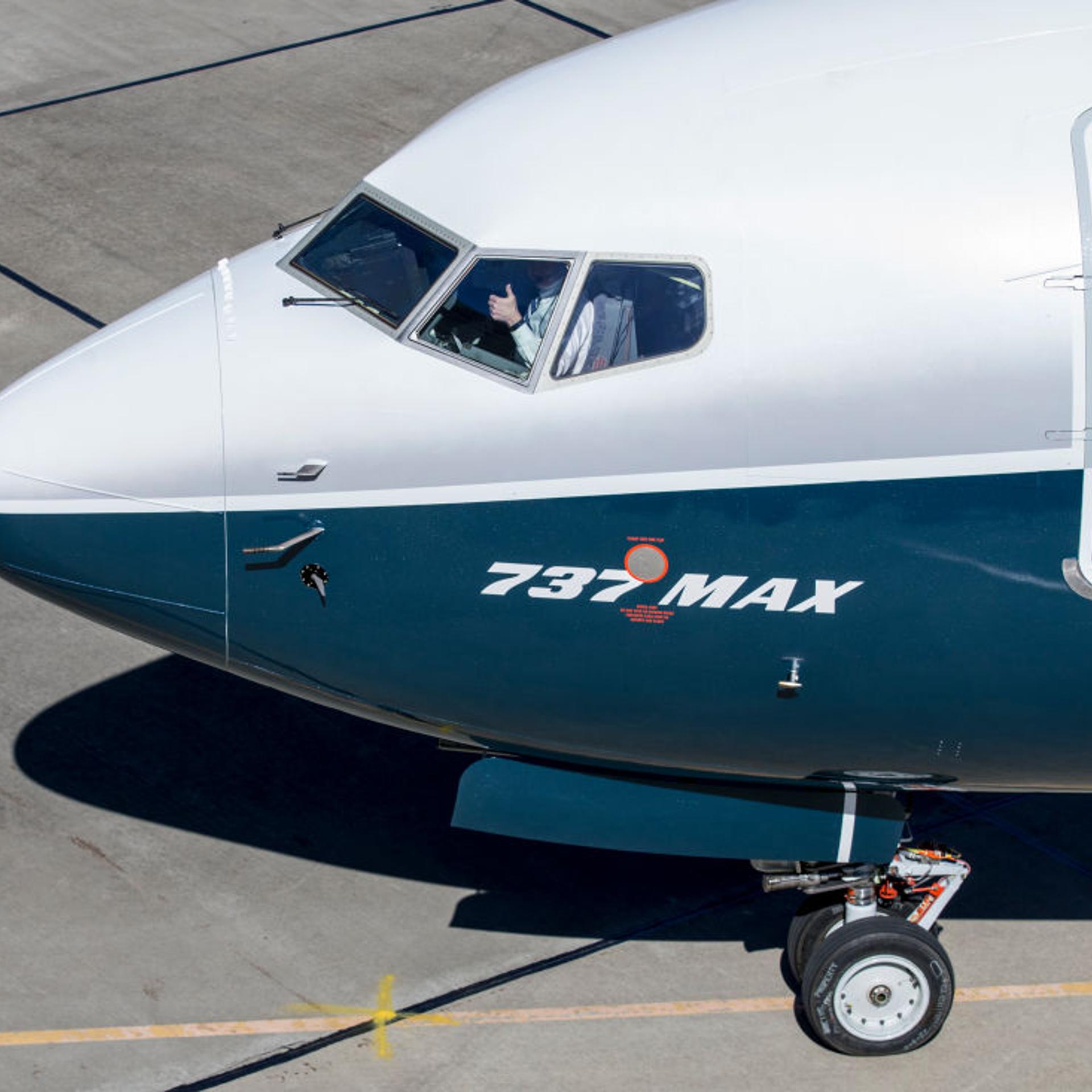 Latest Version Of Boeing's 737 MAX, The 737 Max 7 Is Tested During First Flight