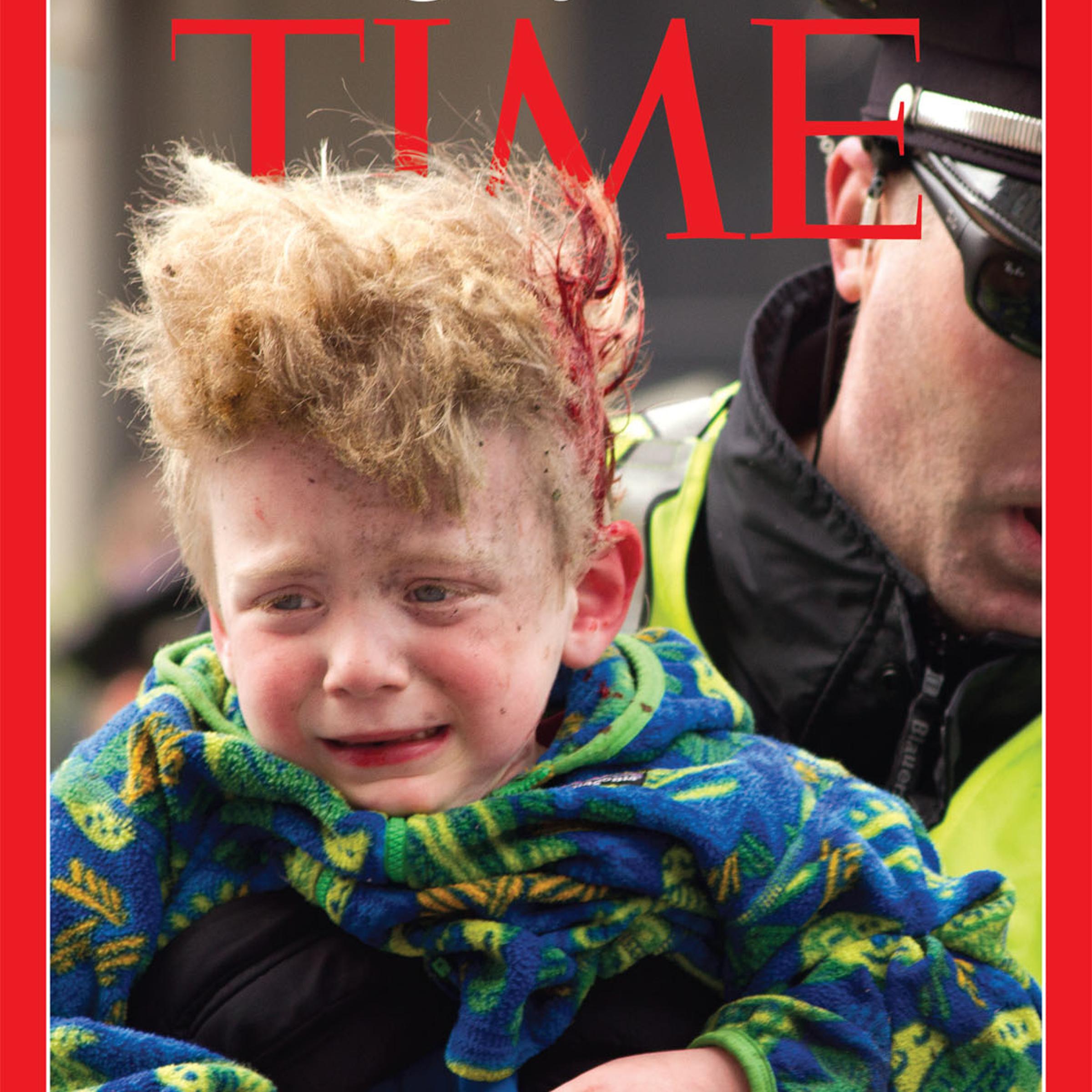 The cover of TIME's digital edition, a Special Report on the Tragedy in Boston.