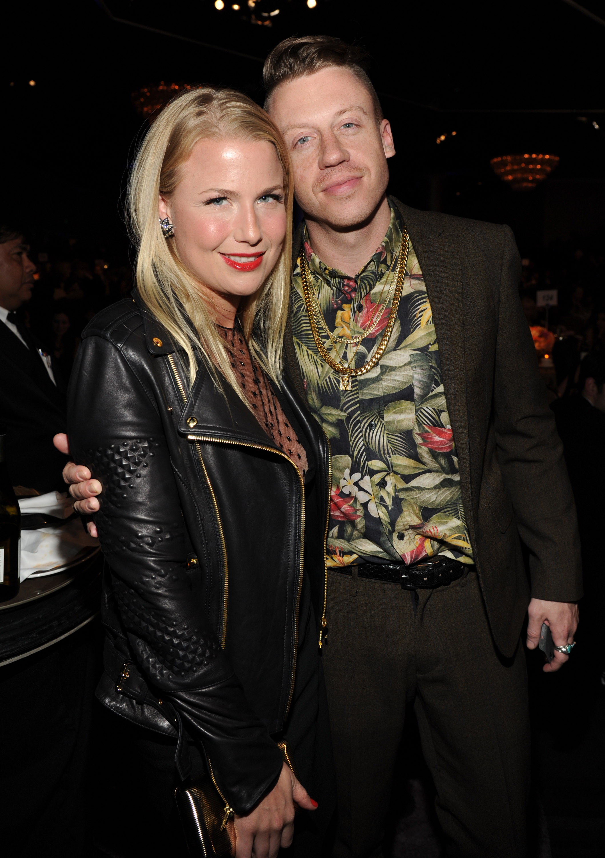 Tricia Davis and Macklemore