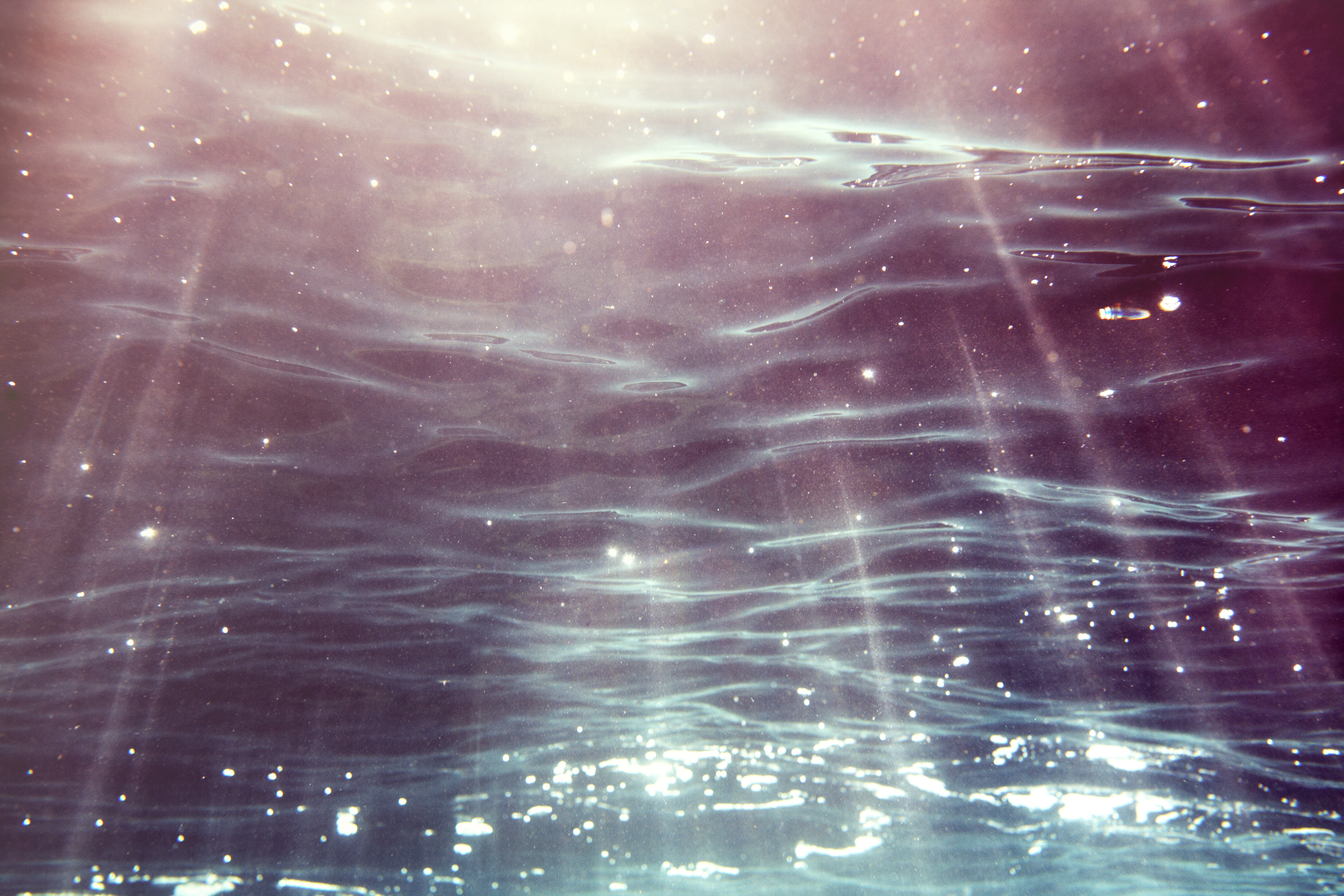 calm water