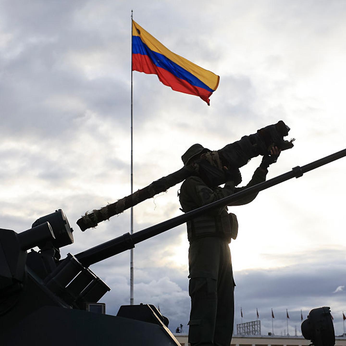 Protest In Caracas In Support Of Nicolas Maduro After Being Labelled By The US Government As The Leader Of "Cartel De Los Soles"