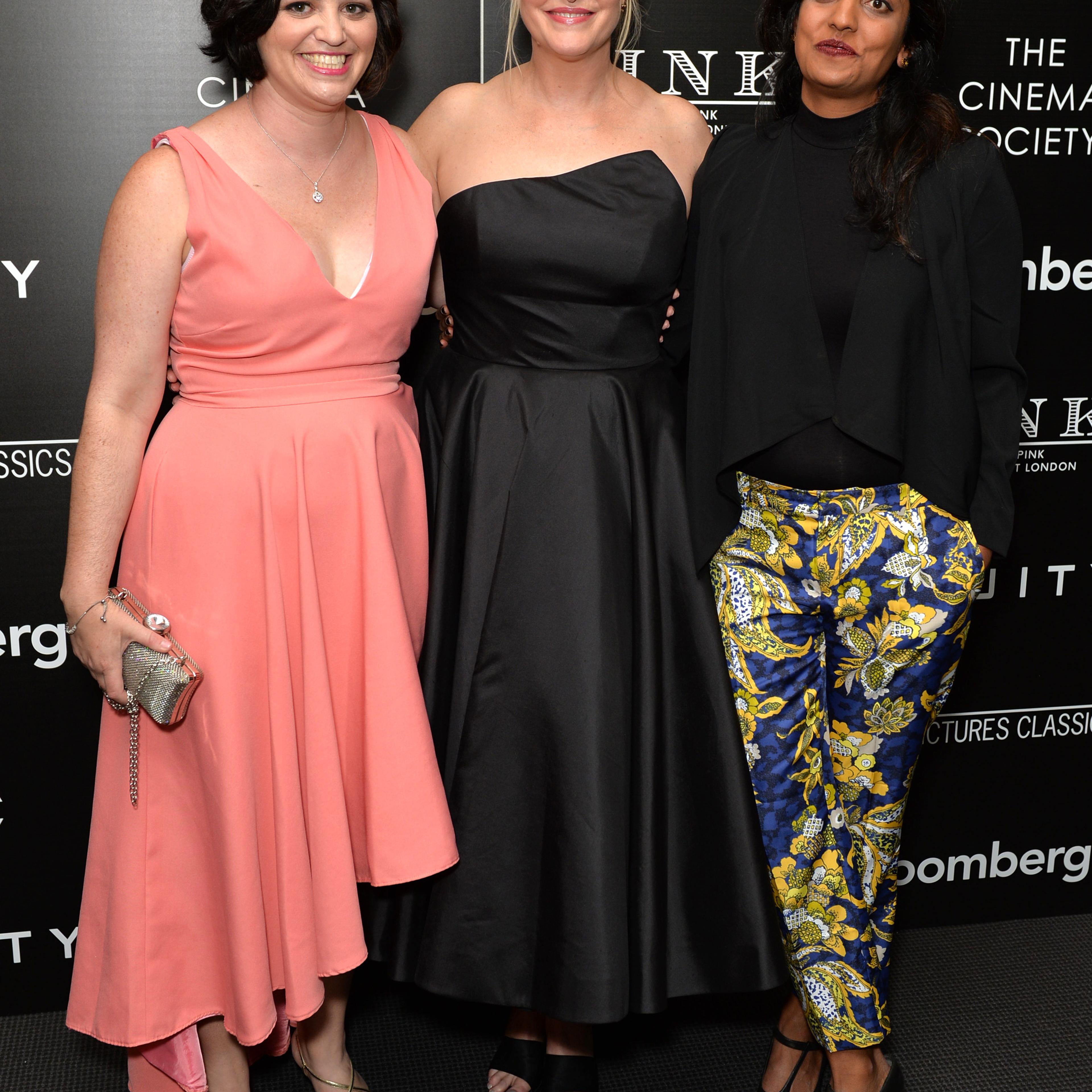Screenwriter Amy Fox, actor Anna Gunn and director Meera Menon attend a screening of "Equity" on July 26, 2016 in New York City.