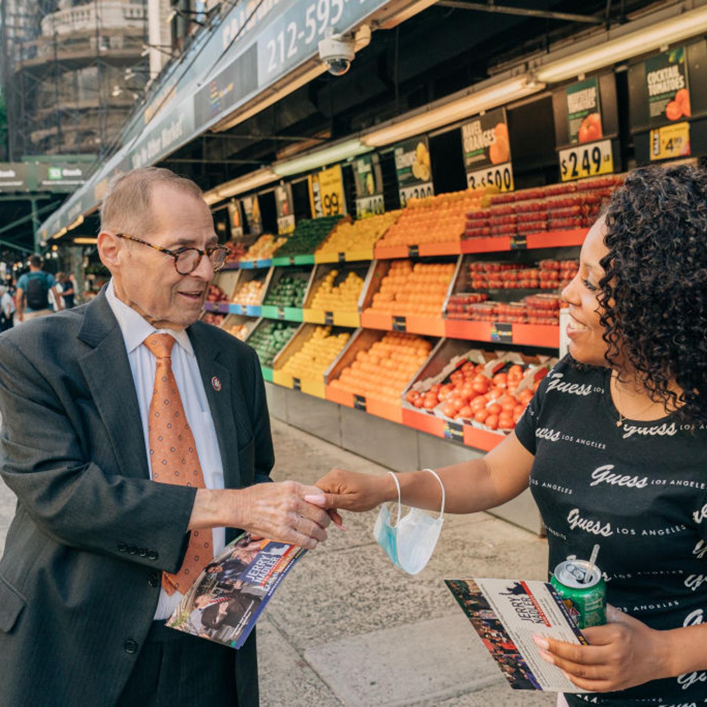House Judiciary Committee chairman Rep. Jerry Nadler Primary Campaign in New York city