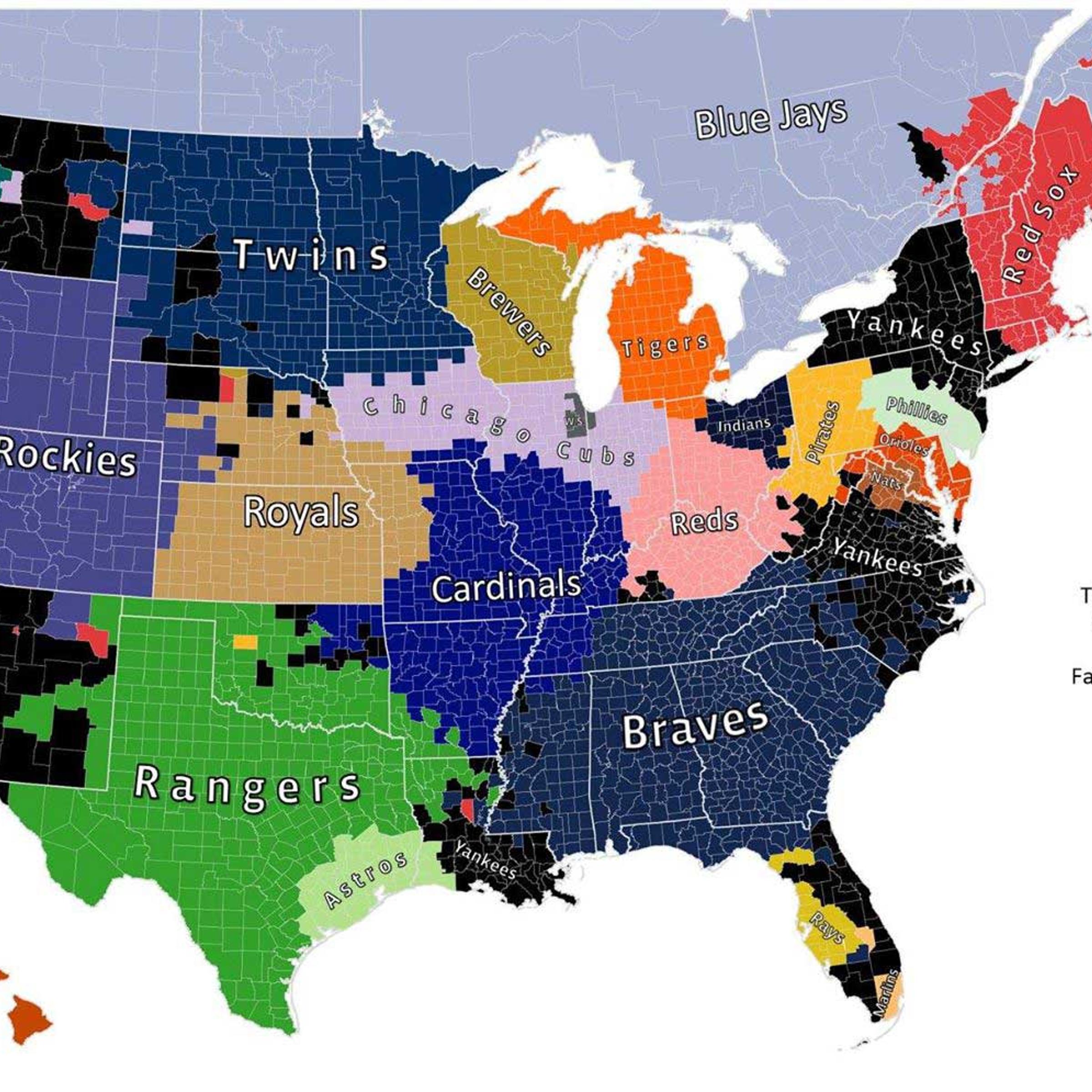 Facebook Fandom Map