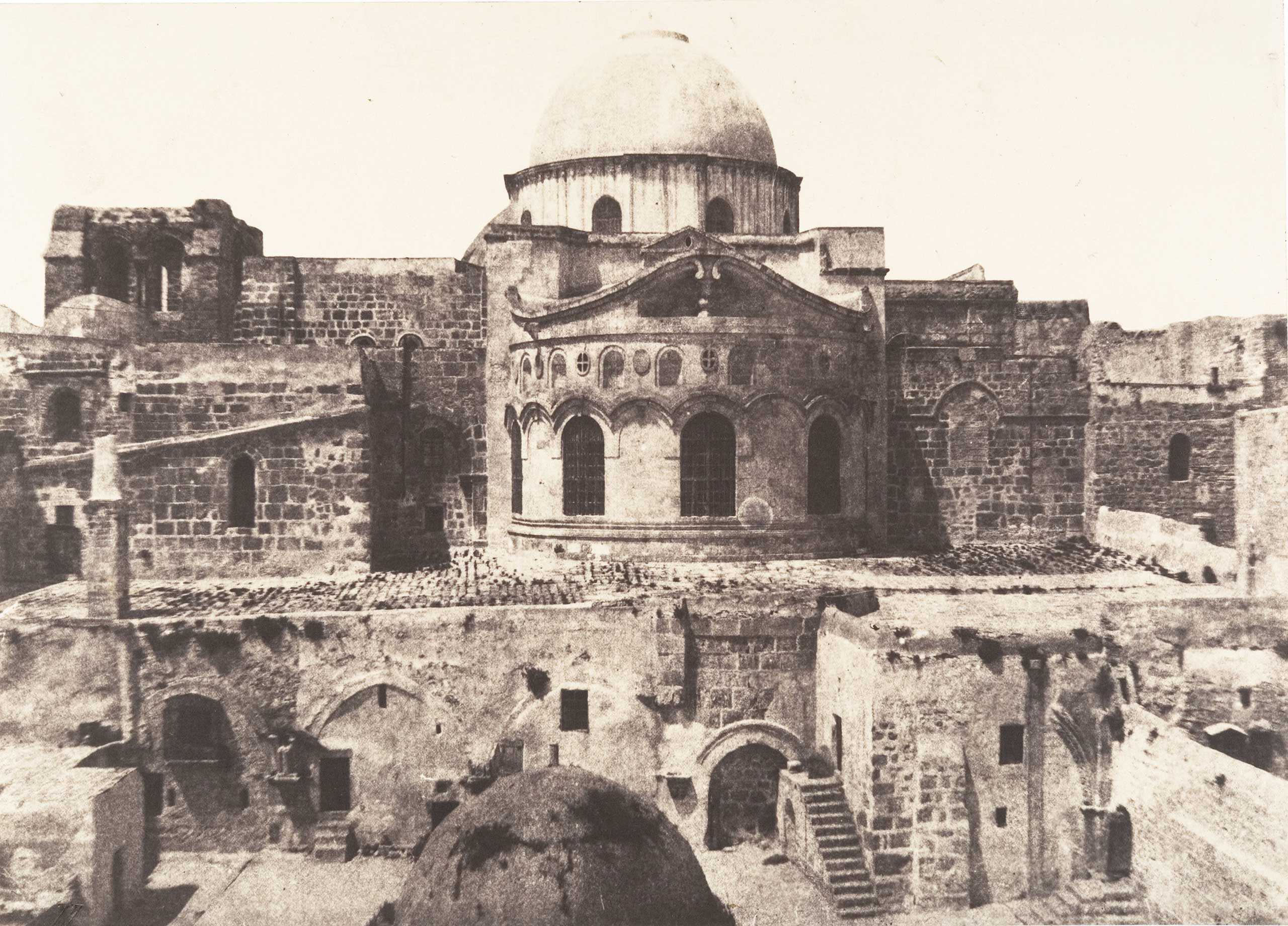  Faith and Photography: Auguste Salzmann in the Holy Land, The Met, N.Y.: Sept. 12 - Feb. 5, 2017   (Caption: Jerusalem, Church of the Holy Sepulchre, Apse, 1854)