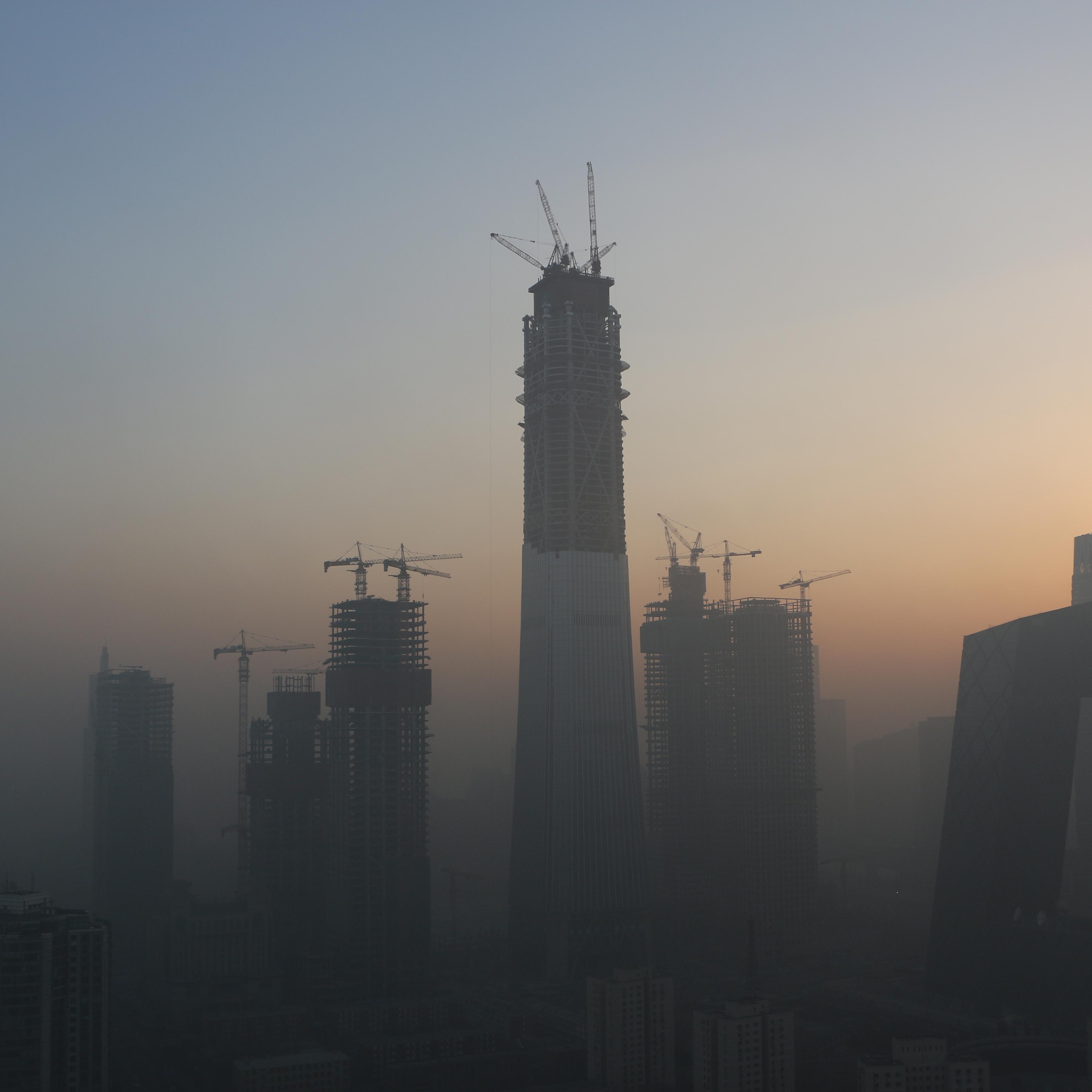 China's Regions Suffer Air Pollution At Beginning Of 2017