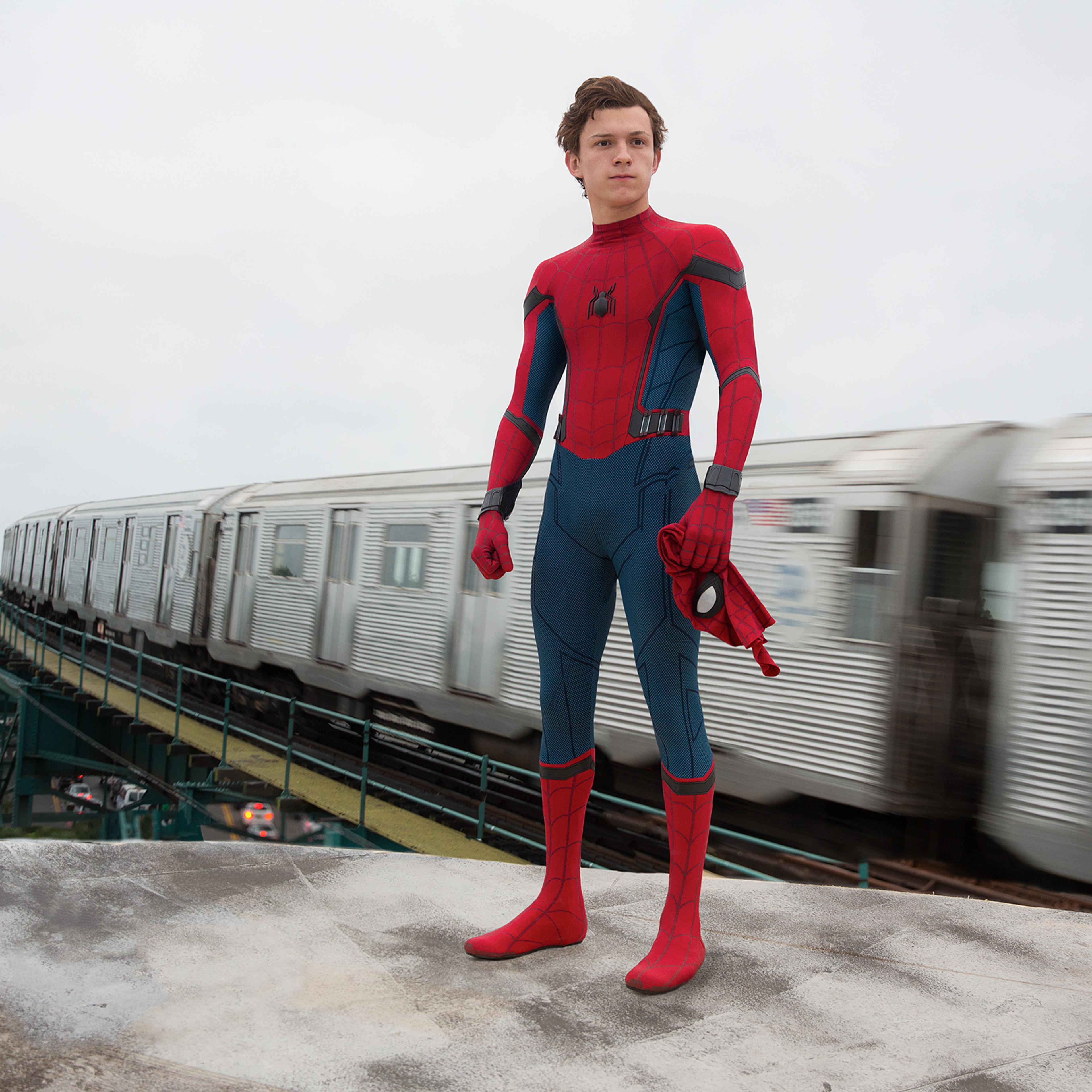 Tom Holland is Spider-Man in Columbia Pictures' "Spider-Man: Homecoming."