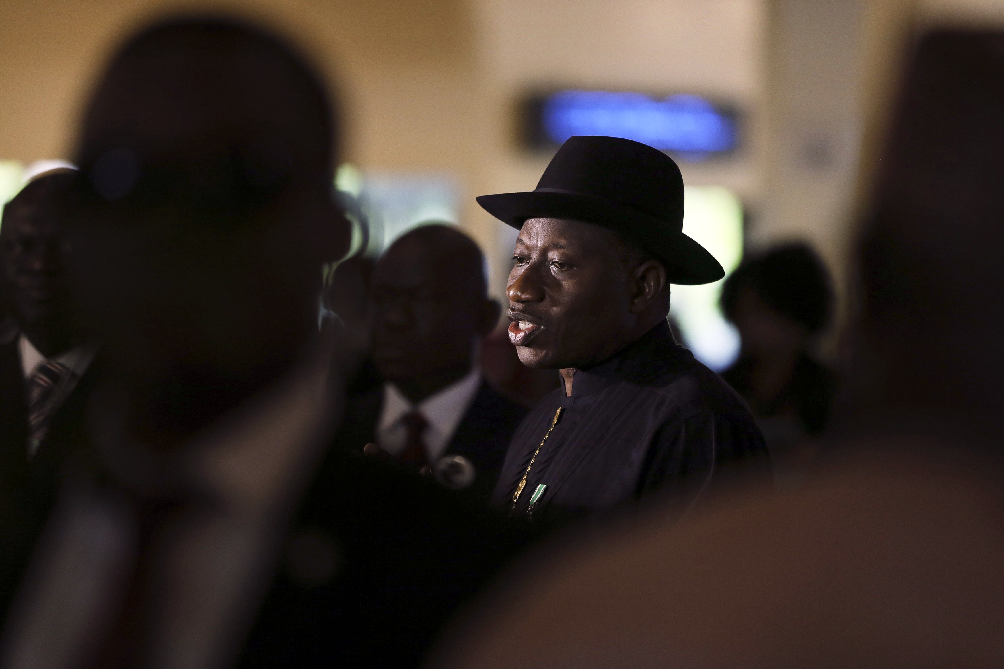 Nigerian President Goodluck Jonathan