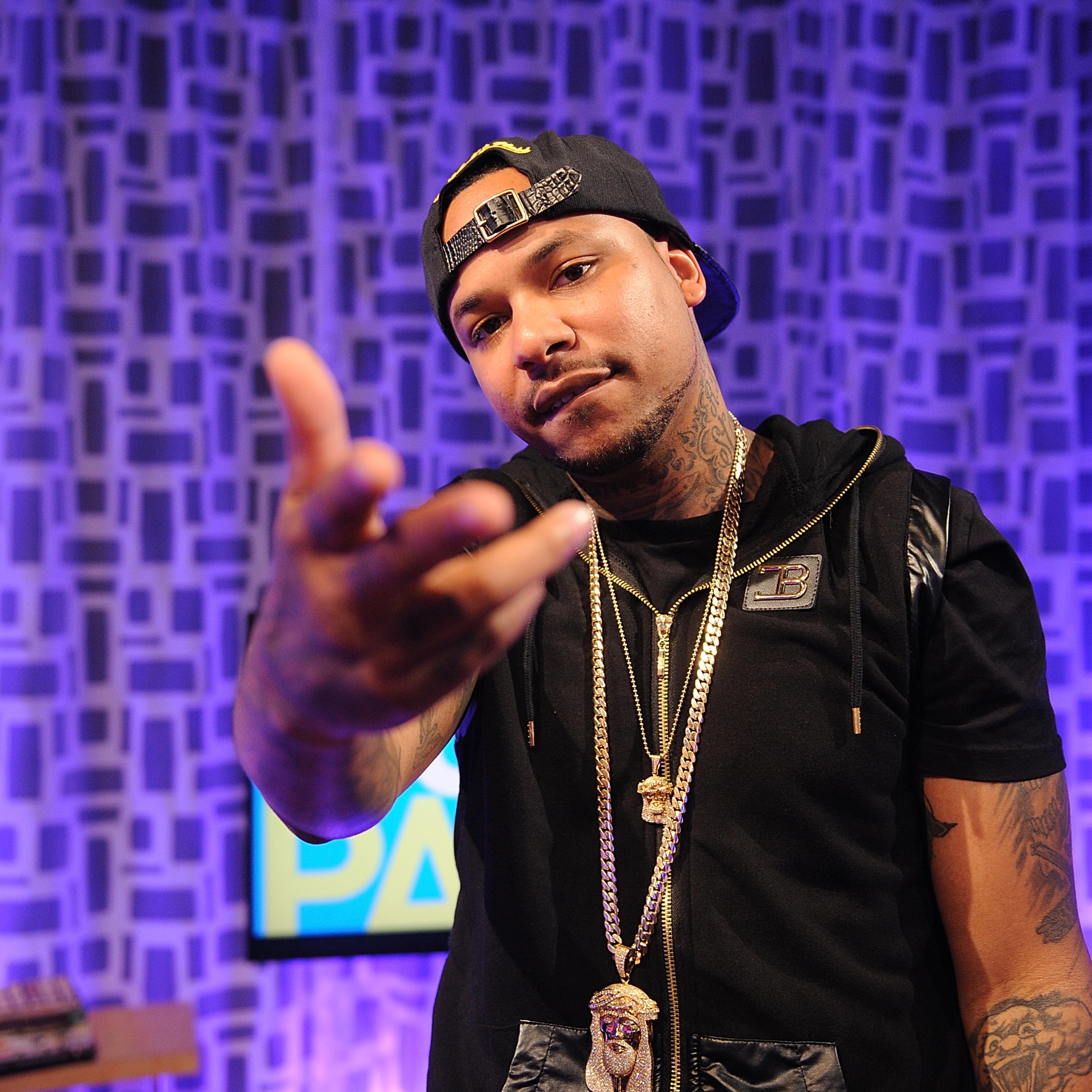 Hip-hop artist Chinx on June 11, 2014 in New York City