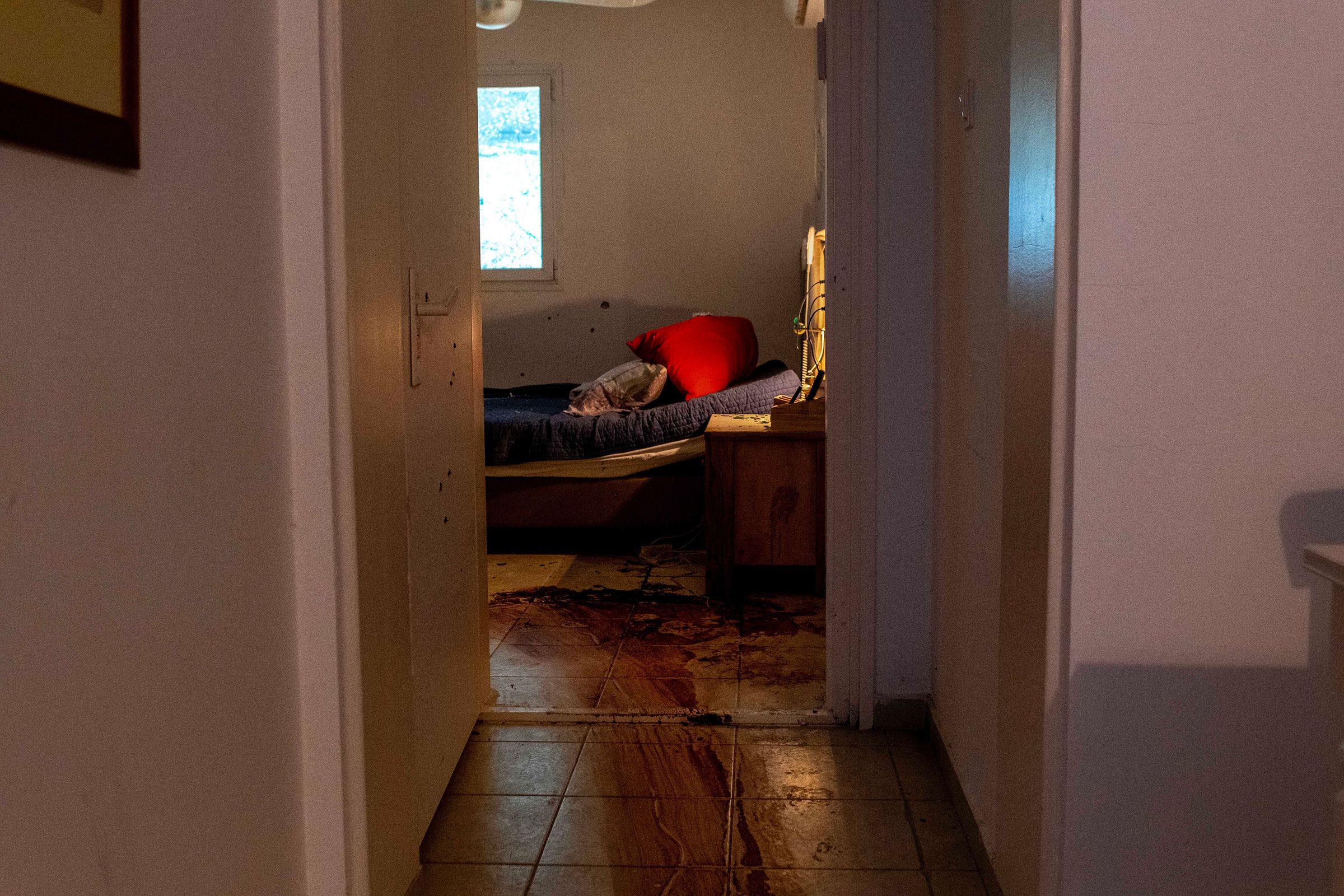 The aftermath of an attack by Hamas on the Israeli Kibbutz Be’eri, on Oct. 22.