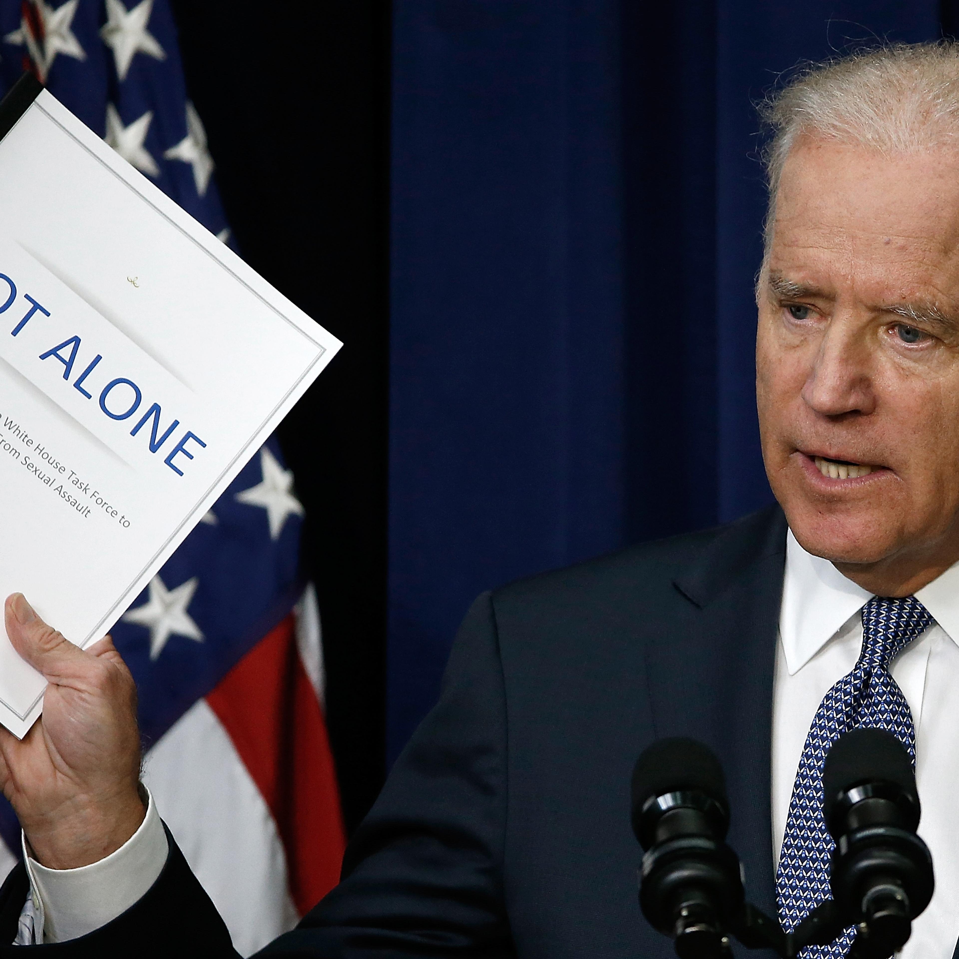 Vice President Biden Speaks On White House Task Force To Protect Students From Sexual Assault