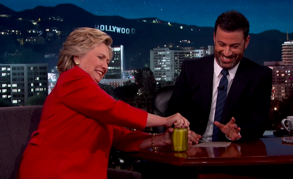 Hillary Clinton on Jimmy Kimmel