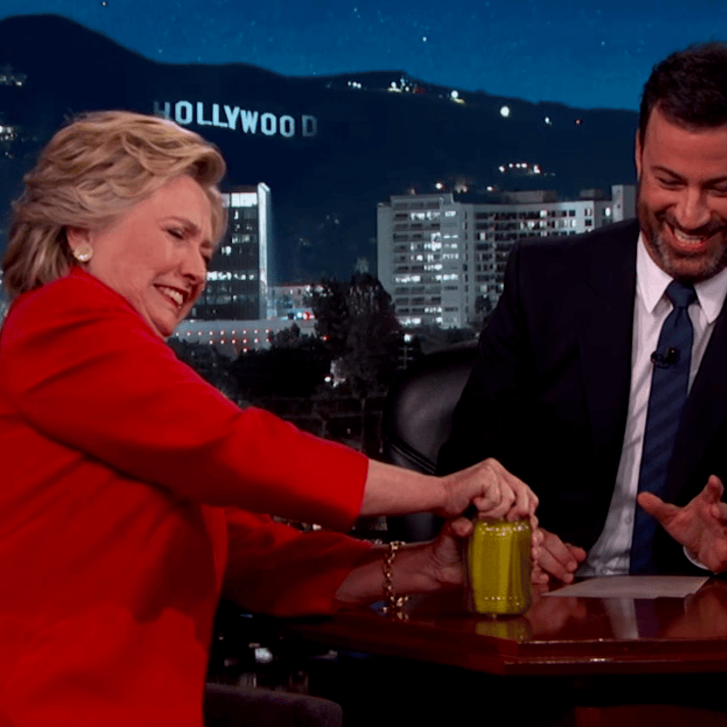 Hillary Clinton on Jimmy Kimmel