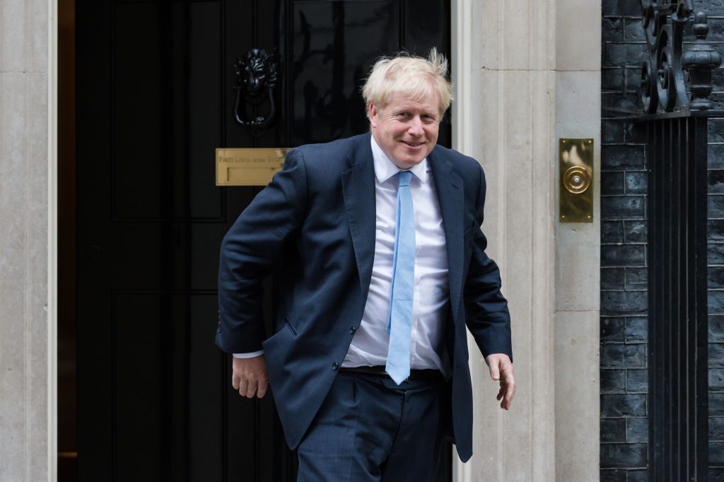 NATO Visits U.K. PM Boris Johnson