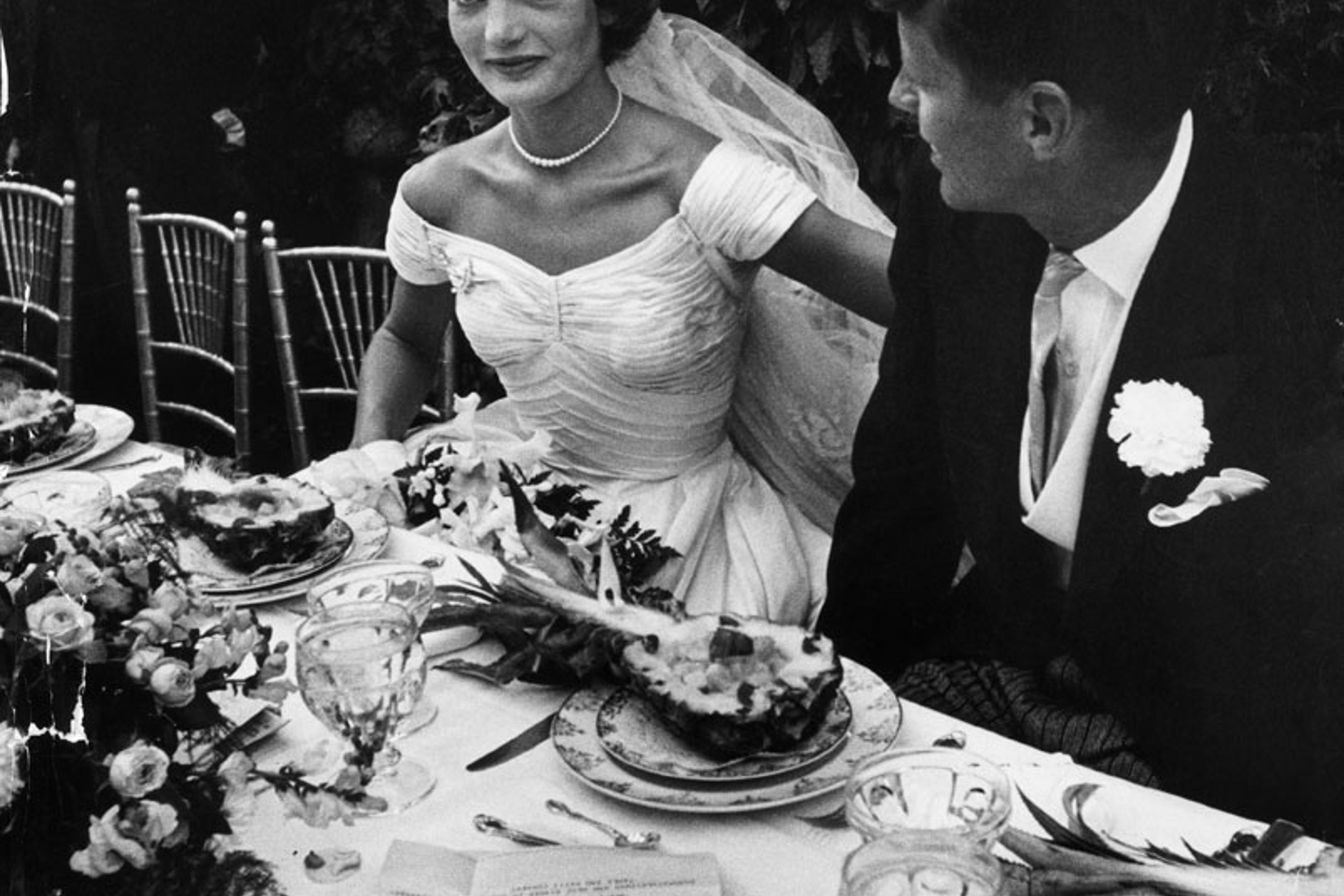 jackie kennedy bridesmaid dresses Books, Birkins and Beauty: Jacqueline Kennedy's wedding dresses
