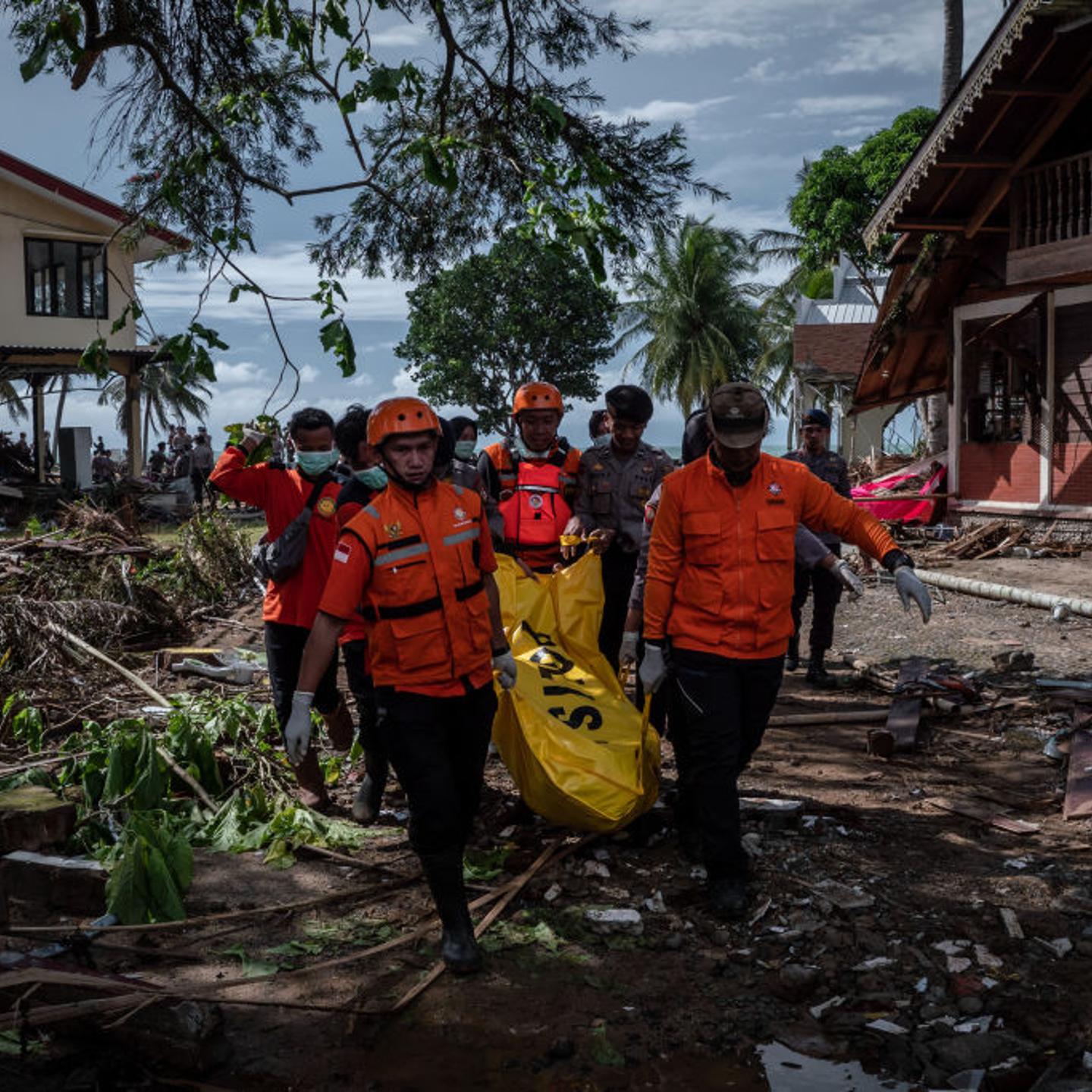Volcano-Triggered Tsunami Hits Indonesia's Sunda Strait
