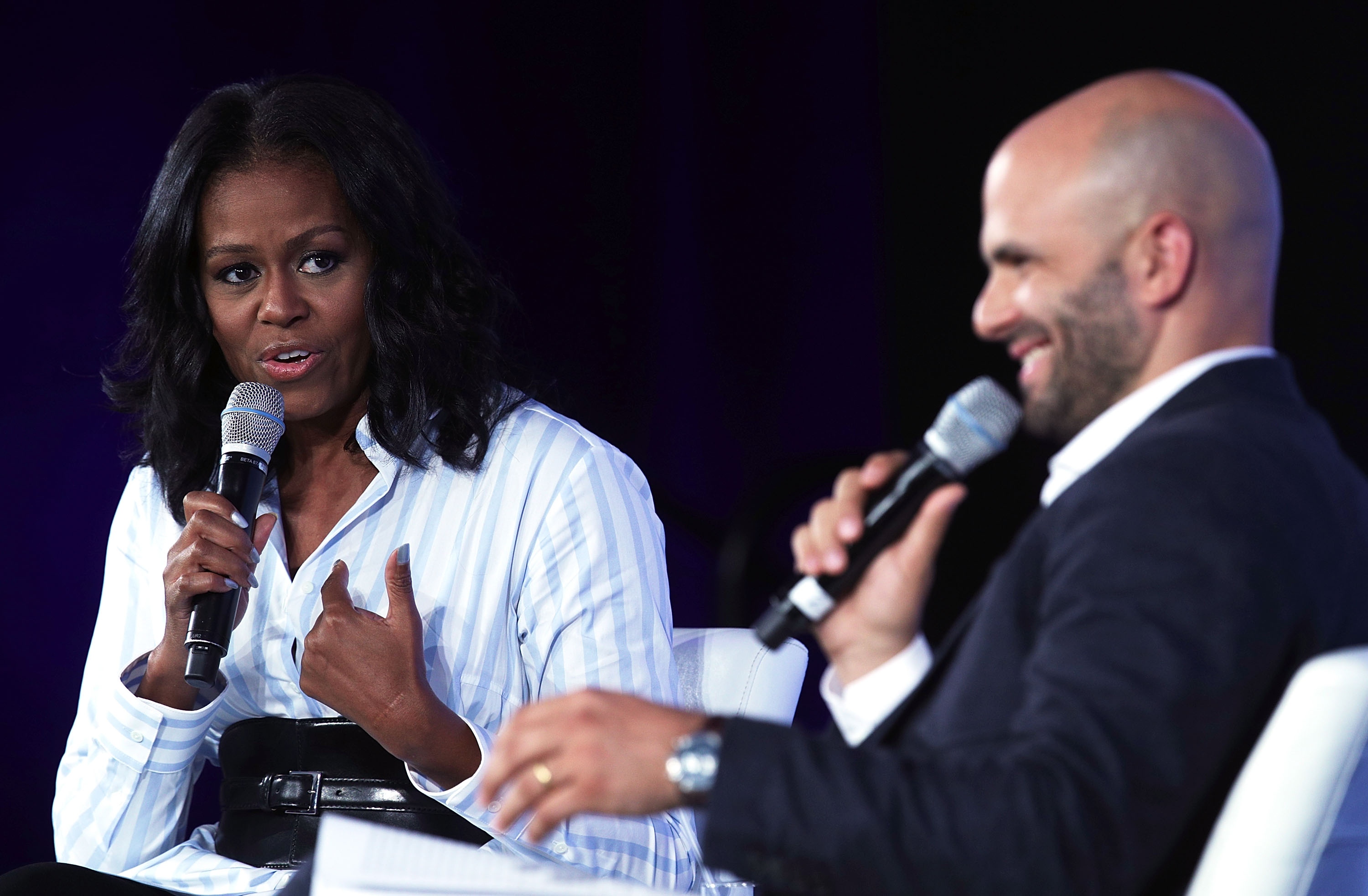 Former First Lady Michelle Obama Speaks At The Partnership for a Healthier America Summit