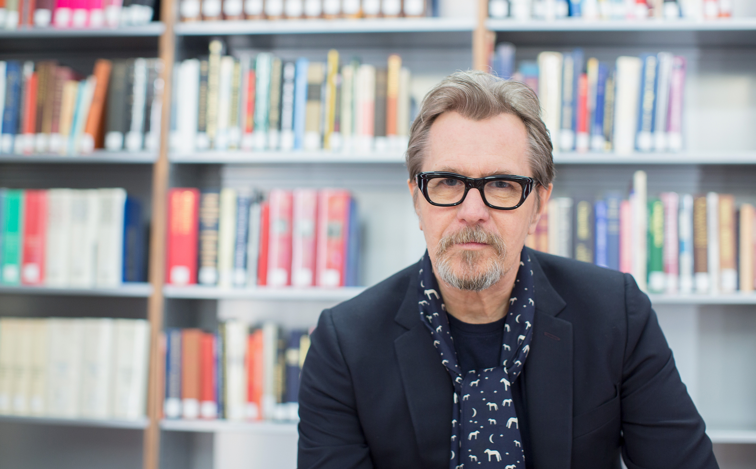 Actor Gary Oldman at Churchill Library Meet and Greet