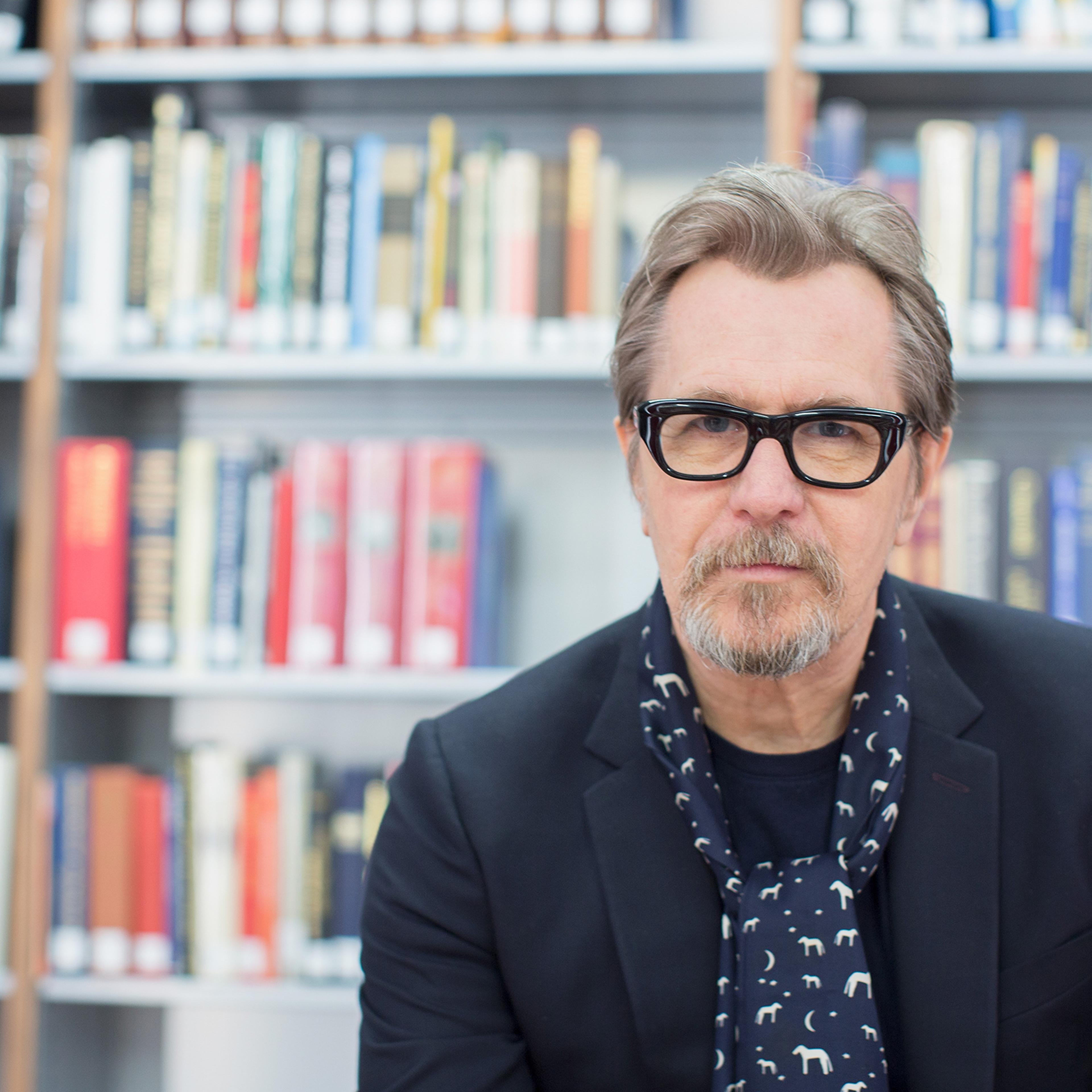 Actor Gary Oldman at Churchill Library Meet and Greet