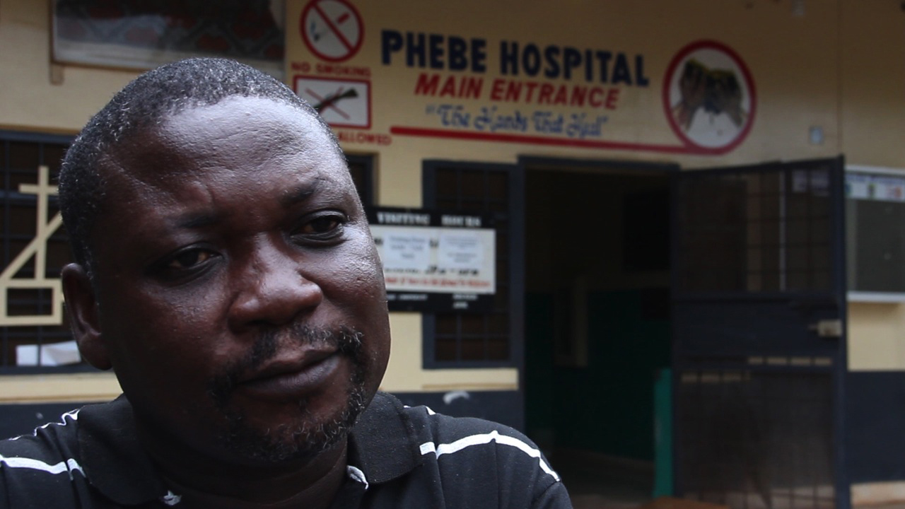 Dr. Jefferson Sibley, the medical director of Phebe Hospital