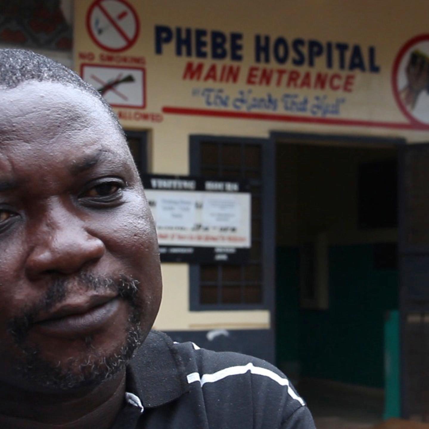 Dr. Jefferson Sibley, the medical director of Phebe Hospital