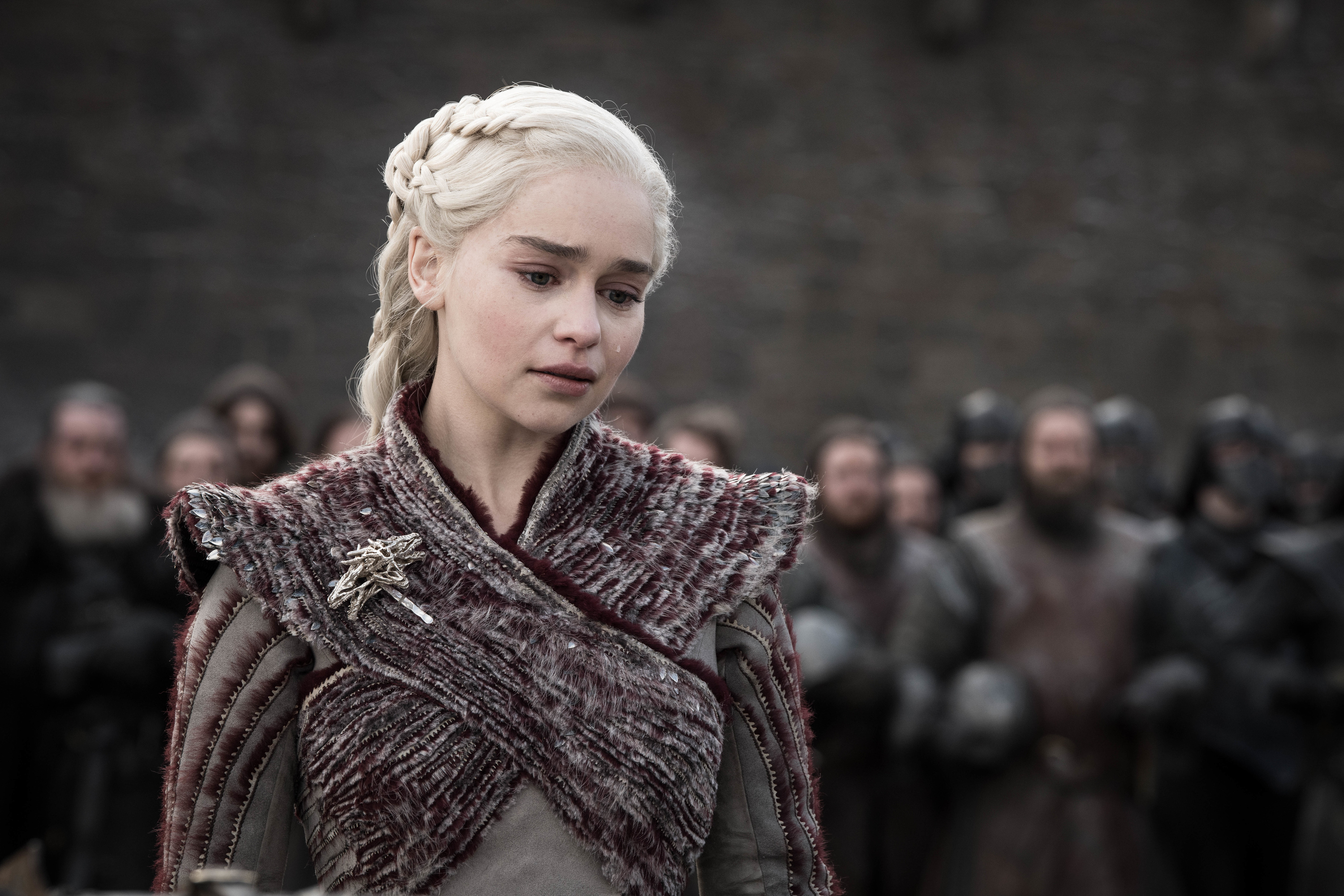 Emilia Clarke as Daenerys Targaryen on 'Game of Thrones.'