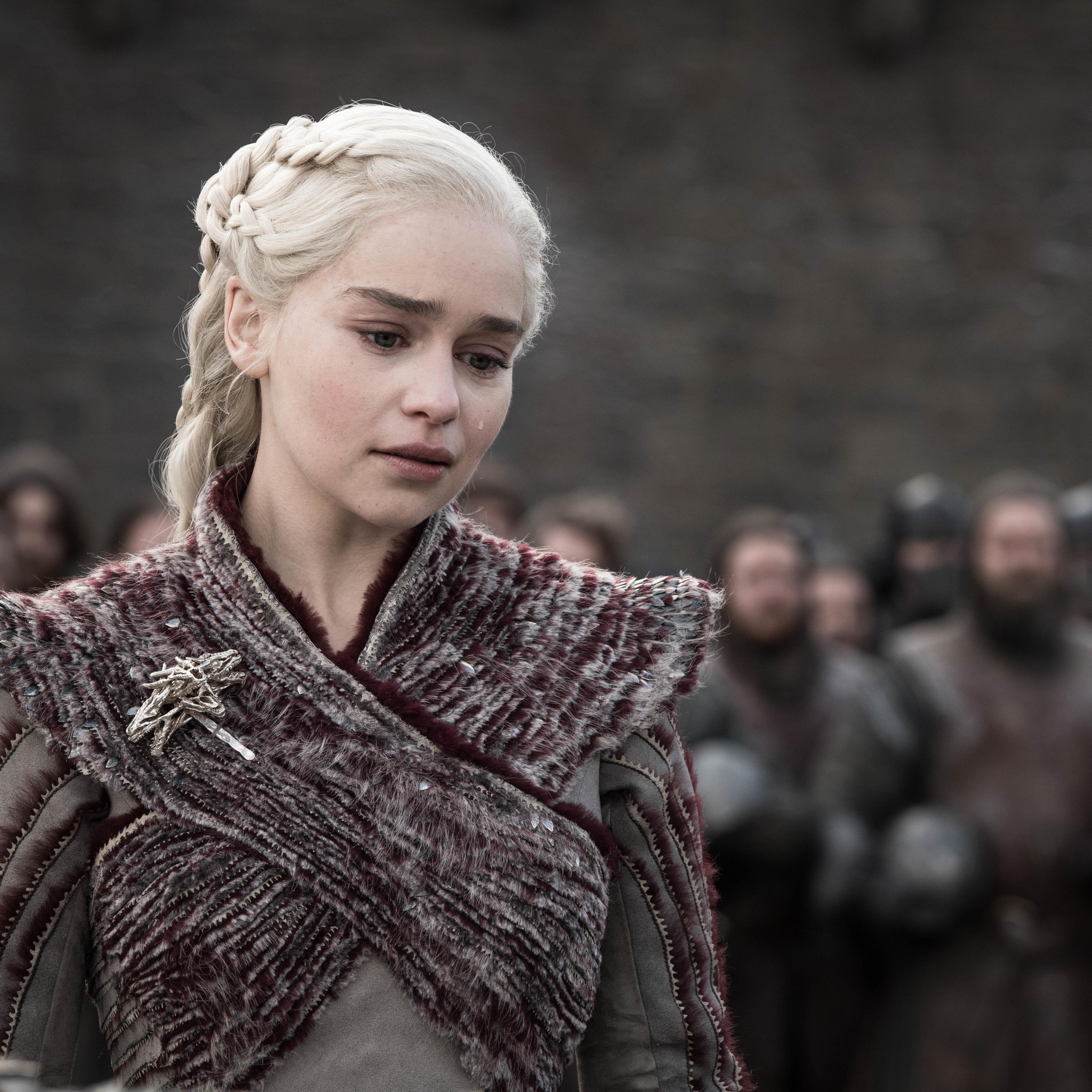 Emilia Clarke as Daenerys Targaryen on 'Game of Thrones.'