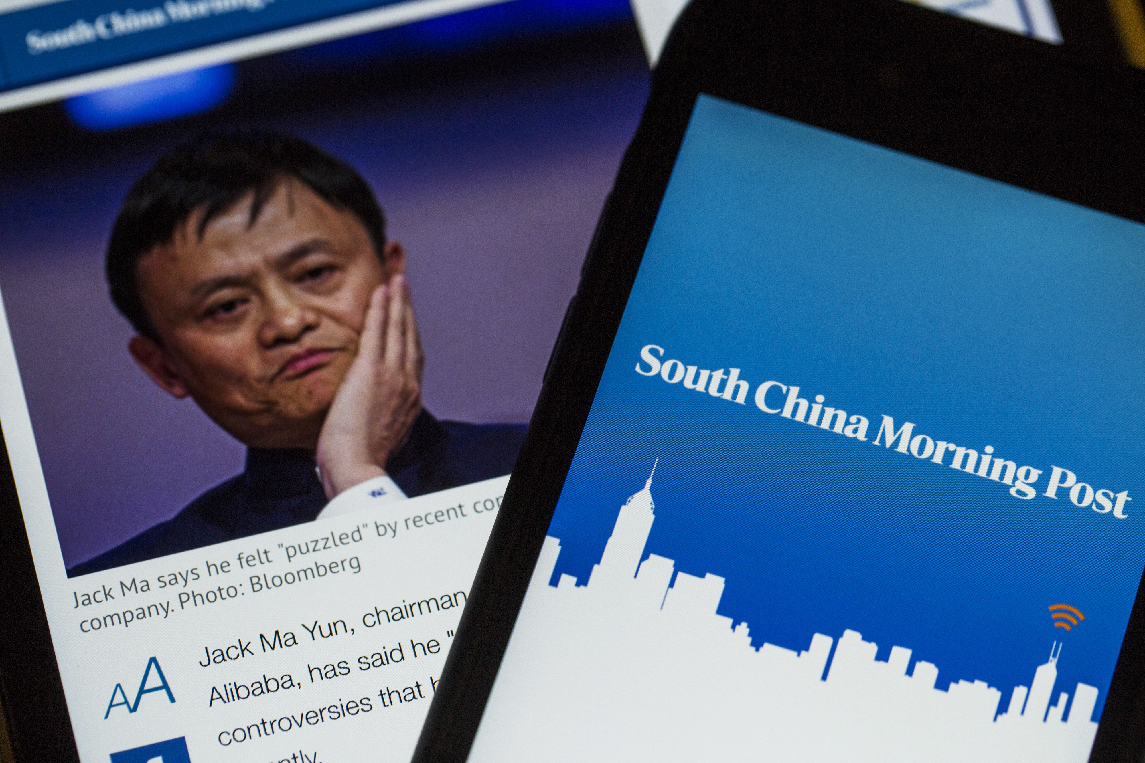 Illustrations Of South China Morning Post After SCMP Group Confirms Preliminary Approach For Media Assets