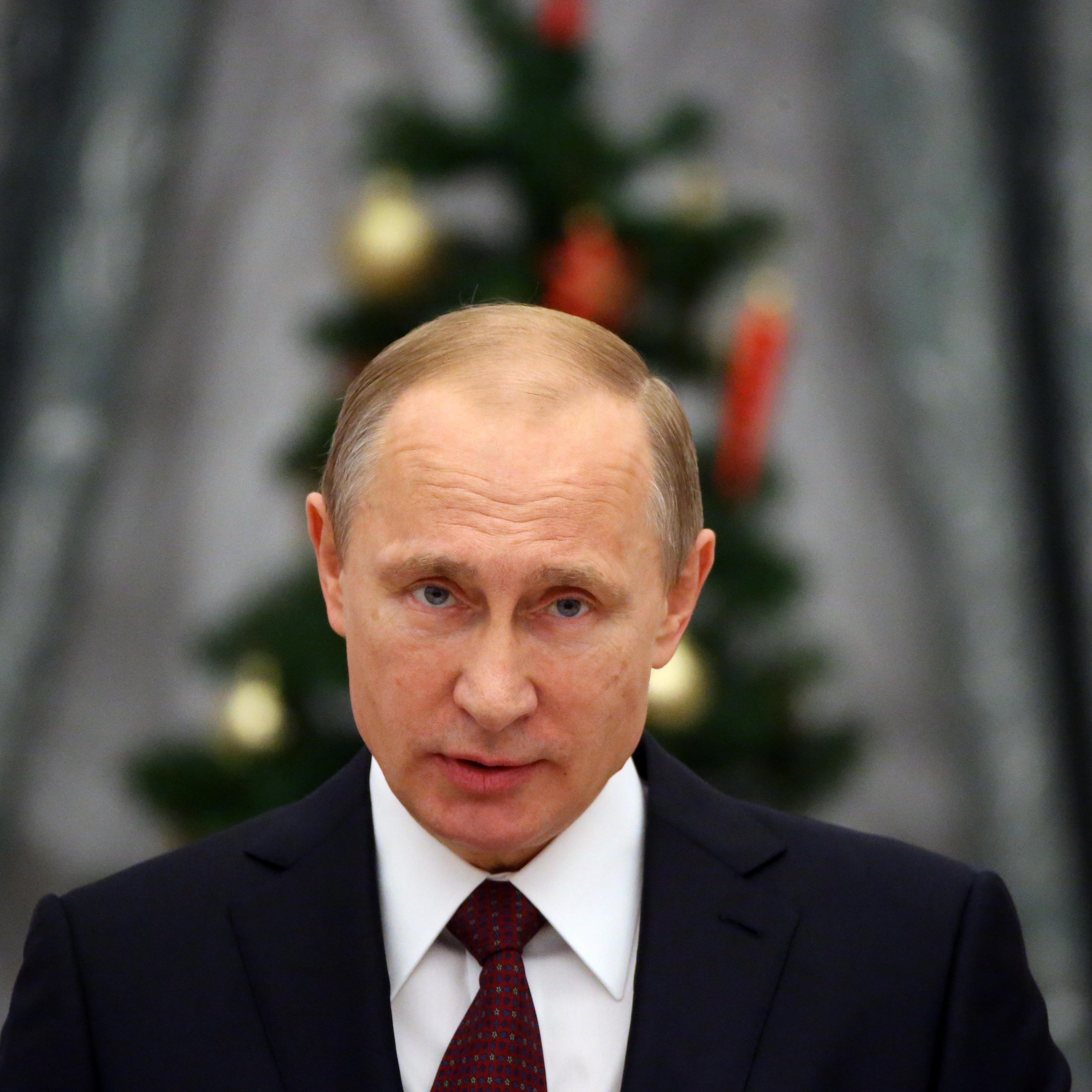 Russian President Vladimir Putin Christmas