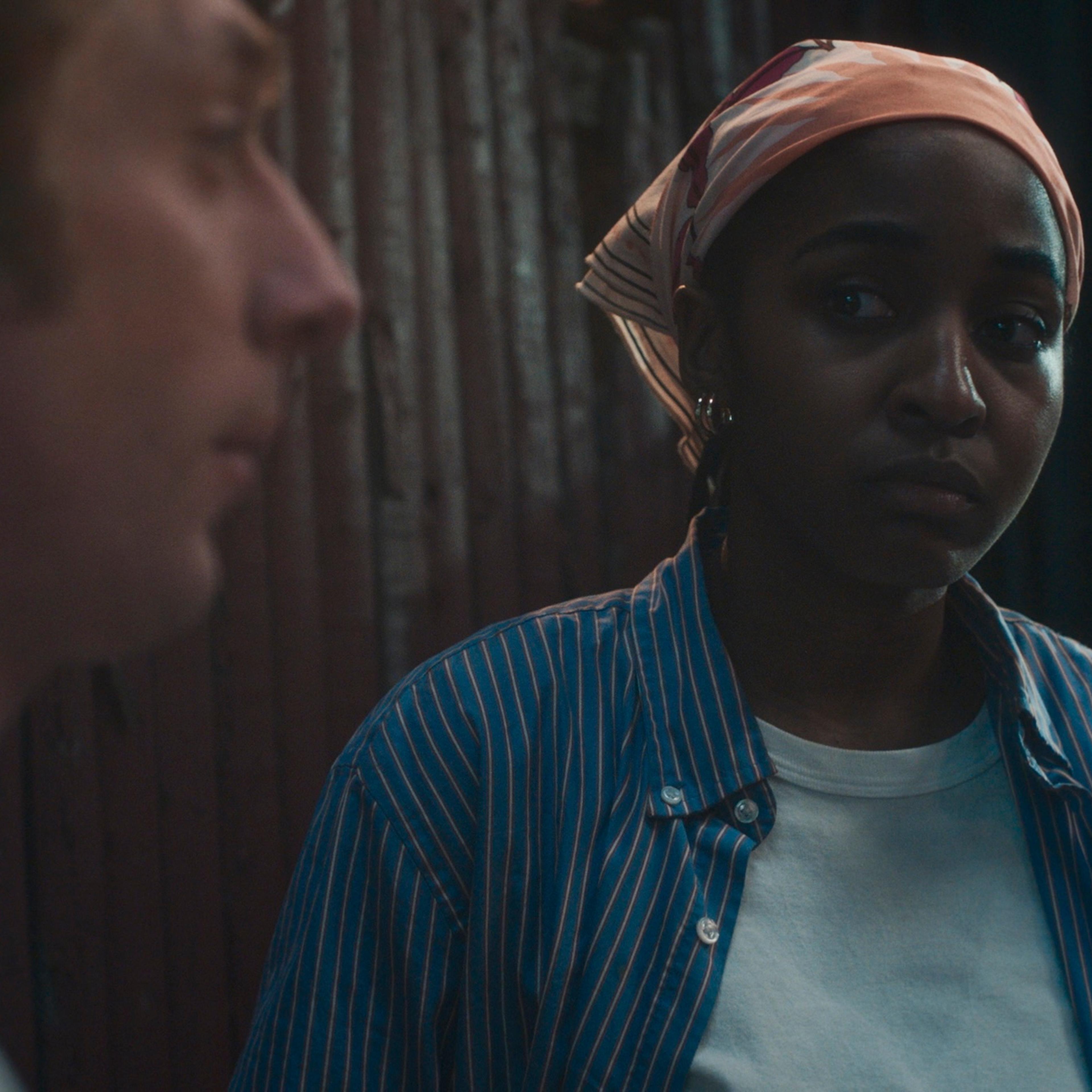 THE BEAR — “Episode 10” — Season 4 Episode 10 (Airs Thursday, June 26th) Pictured: (l-r) Ayo Edebiri as Sydney Adamu. CR: FX.