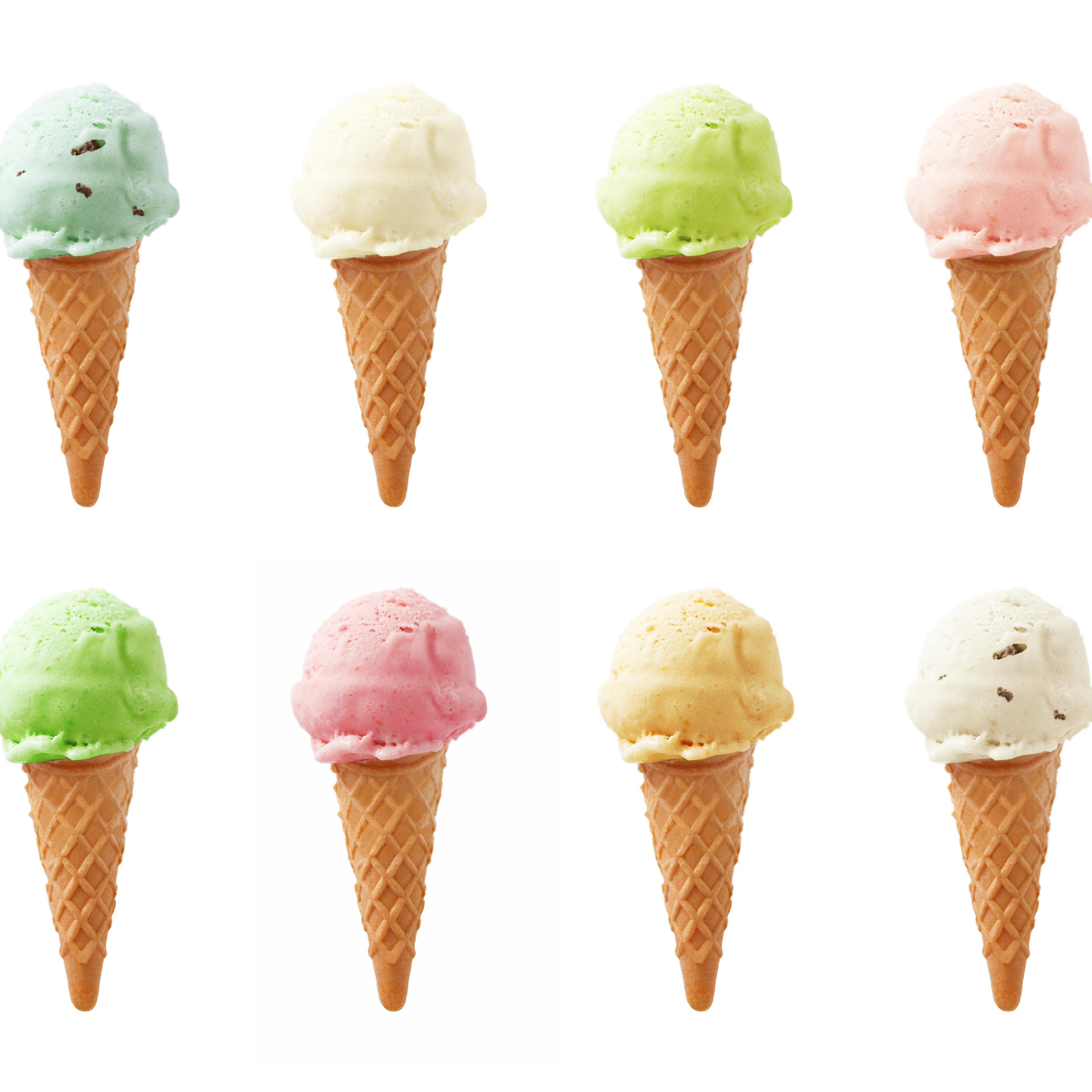 Ice Cream - Eight flavors