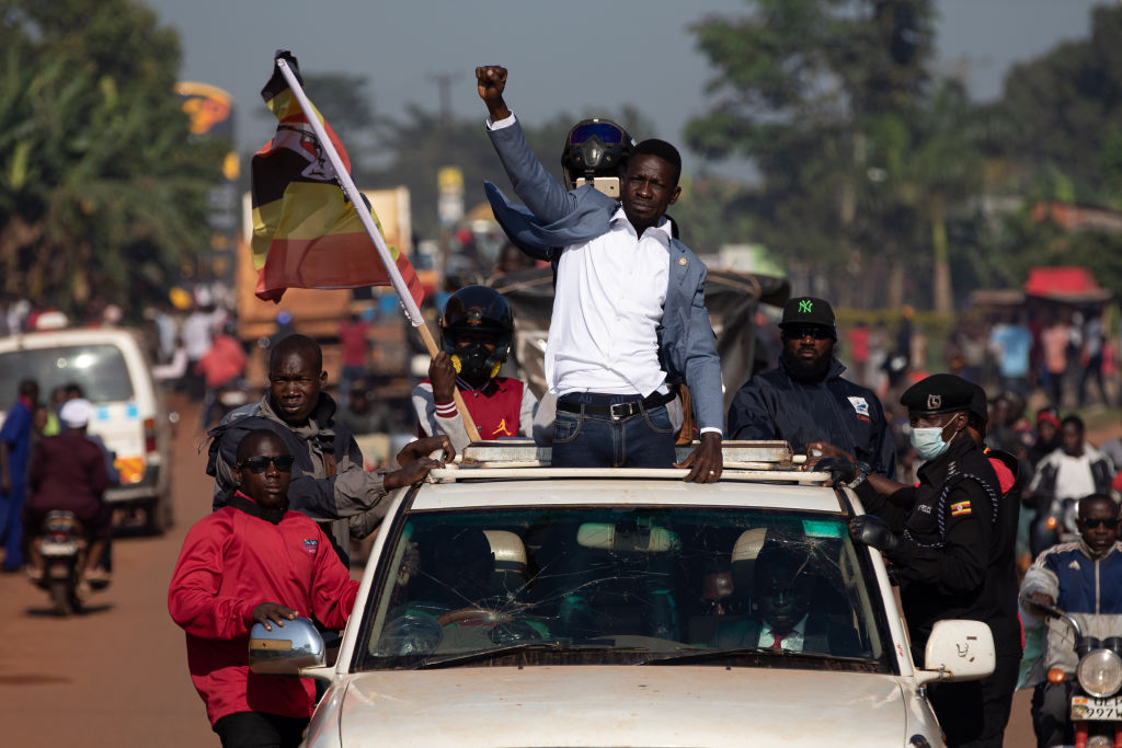 Bobi Wine Holds Rally For Supporters Ahead Of January Election