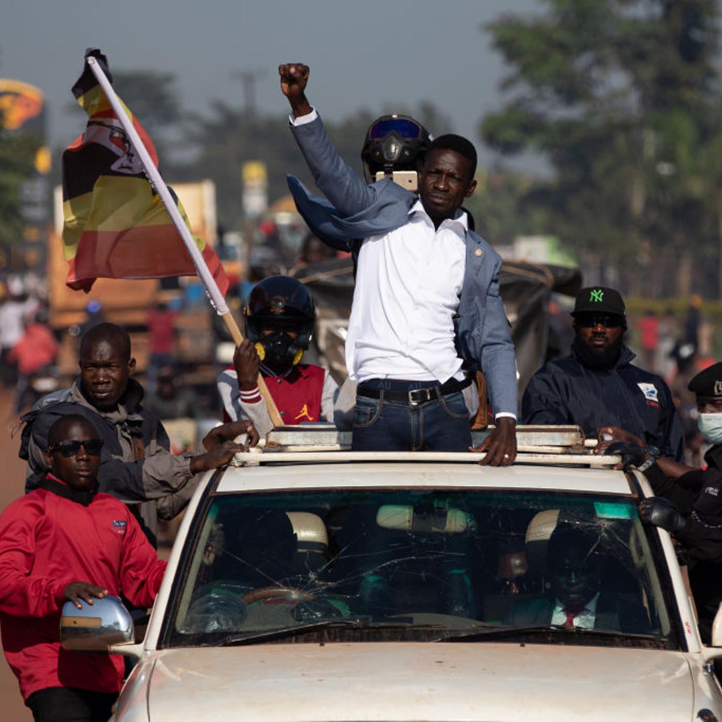 Bobi Wine Holds Rally For Supporters Ahead Of January Election