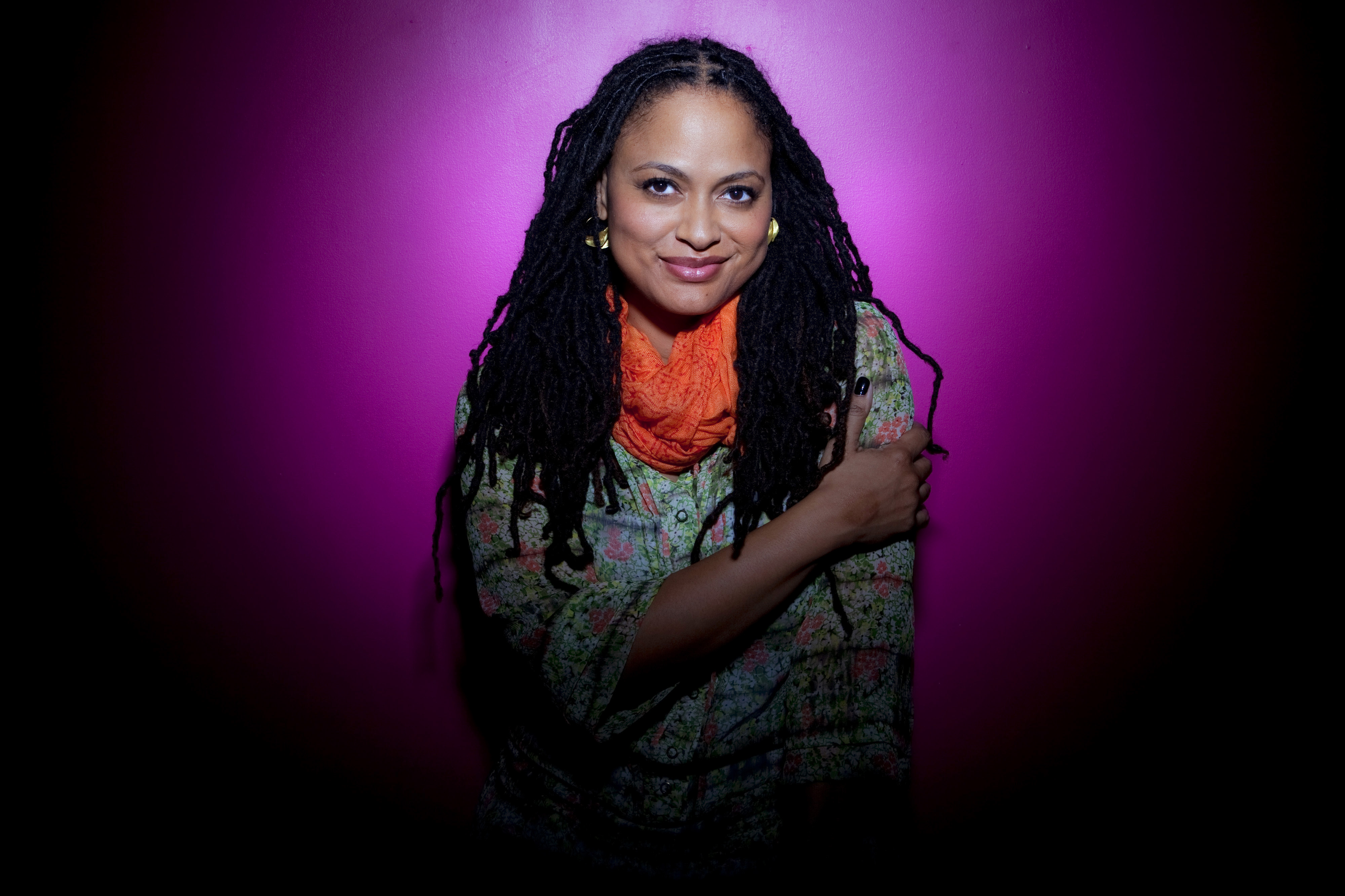 Ava DuVernay is photographed in Los Angeles at the Downtown Independent Theater.