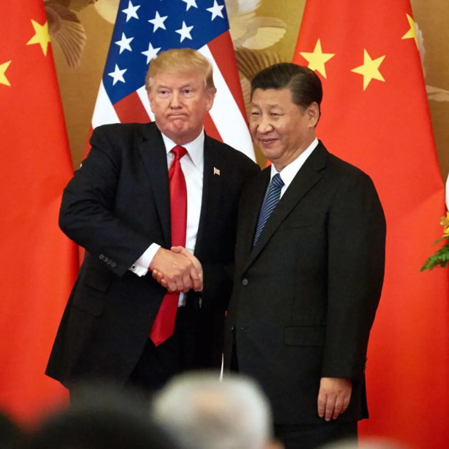 US President Donald Trump in China