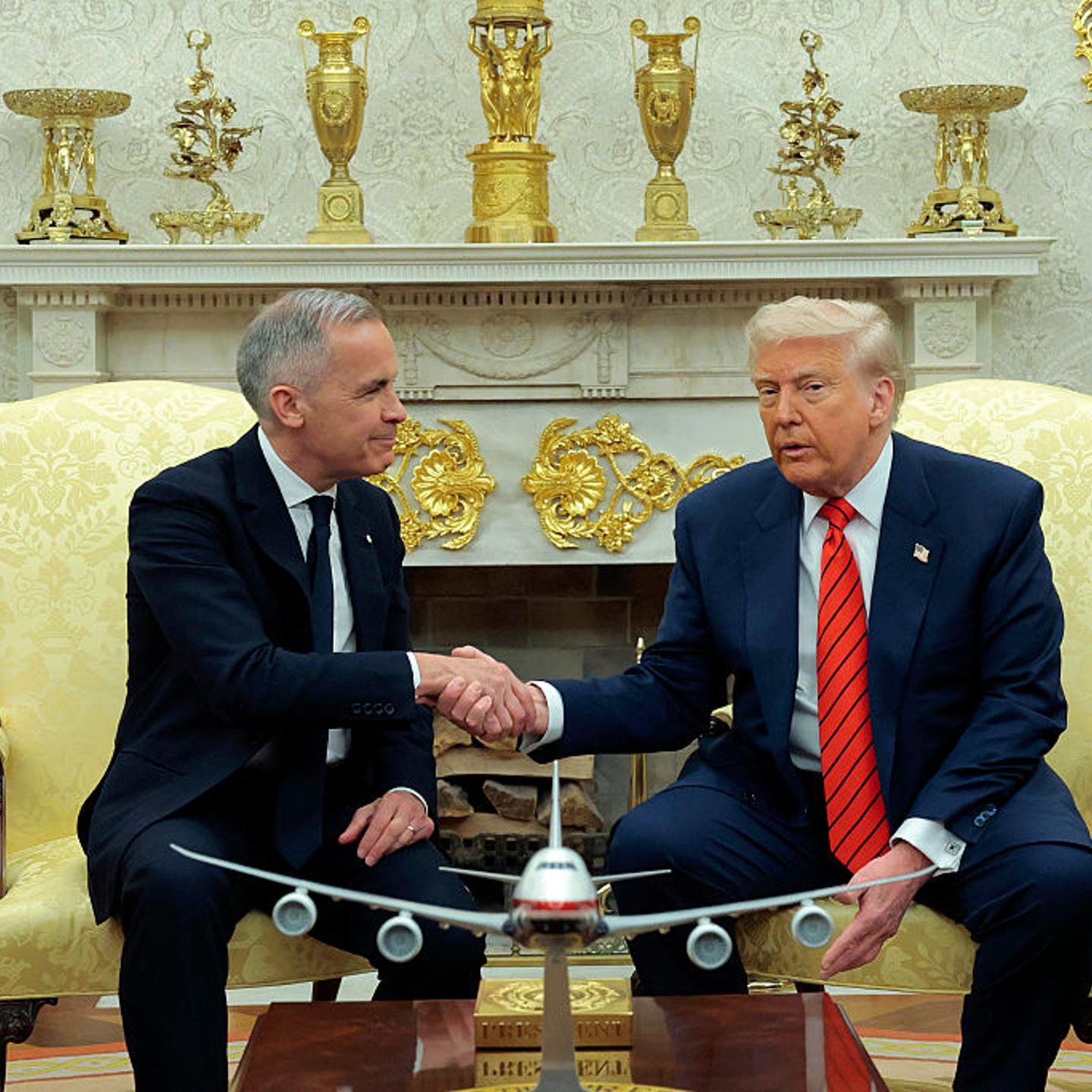 President Trump Welcomes Canadian Prime Minister Carney To The White House