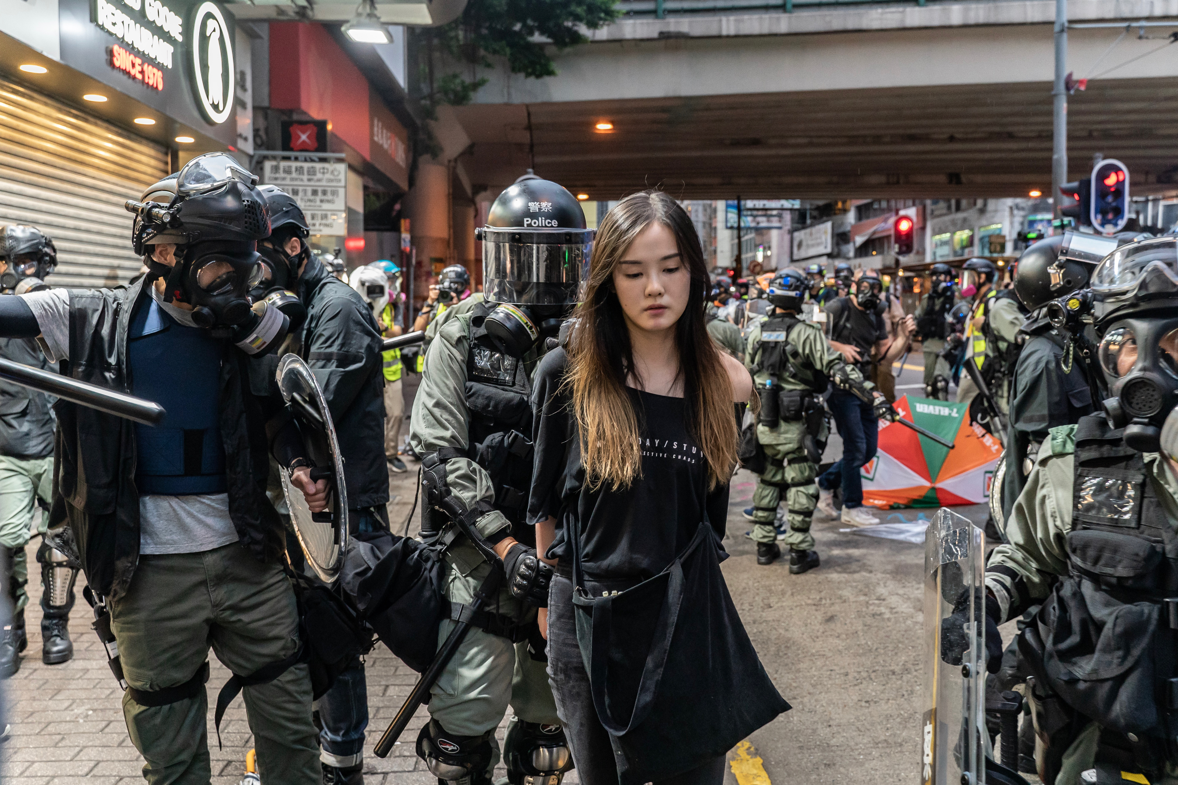 Anti-Government Protests Continue in Hong Kong