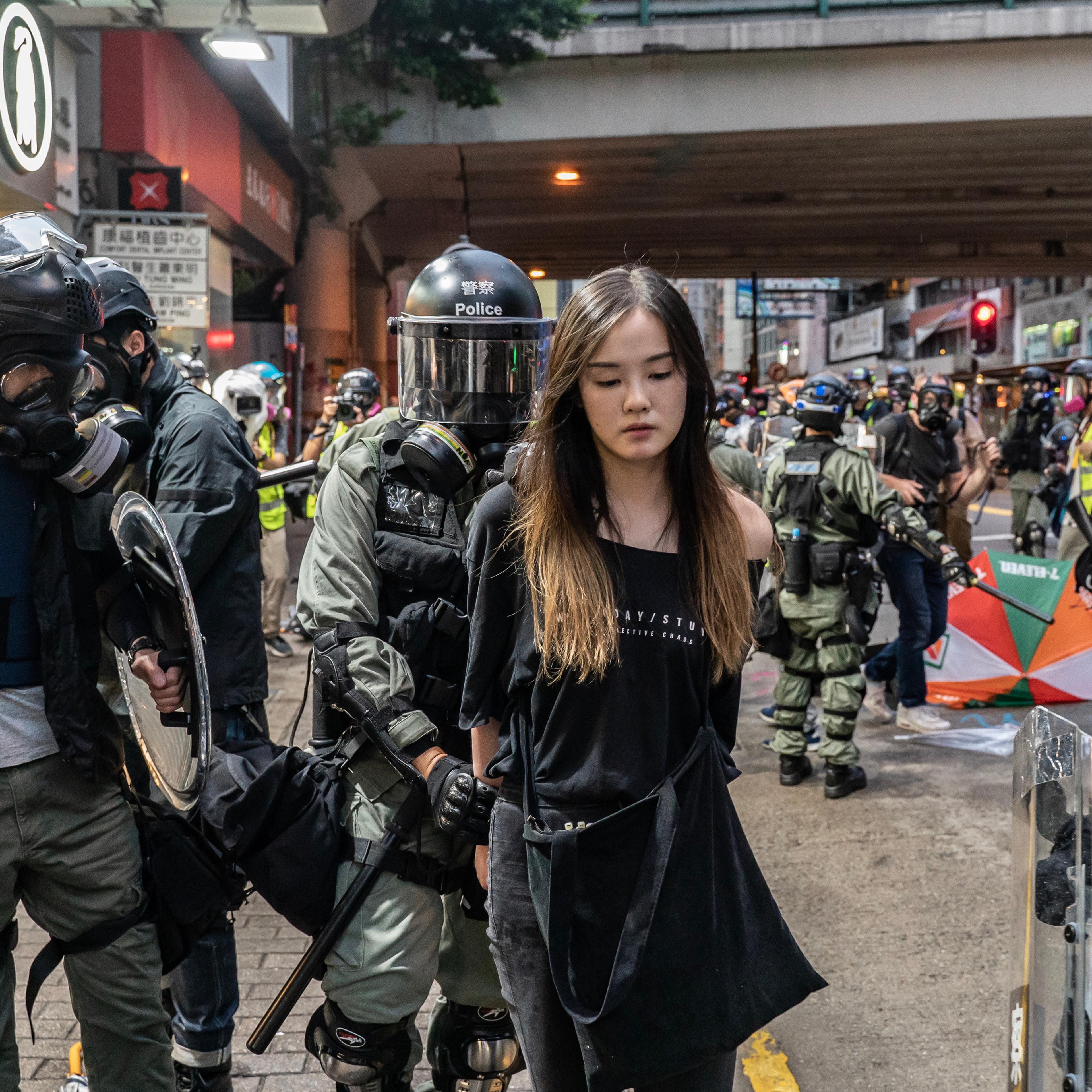 Anti-Government Protests Continue in Hong Kong
