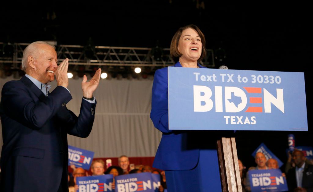 Presidential Candidate Joe Biden Campaigns In Texas Ahead Of Super Tuesday