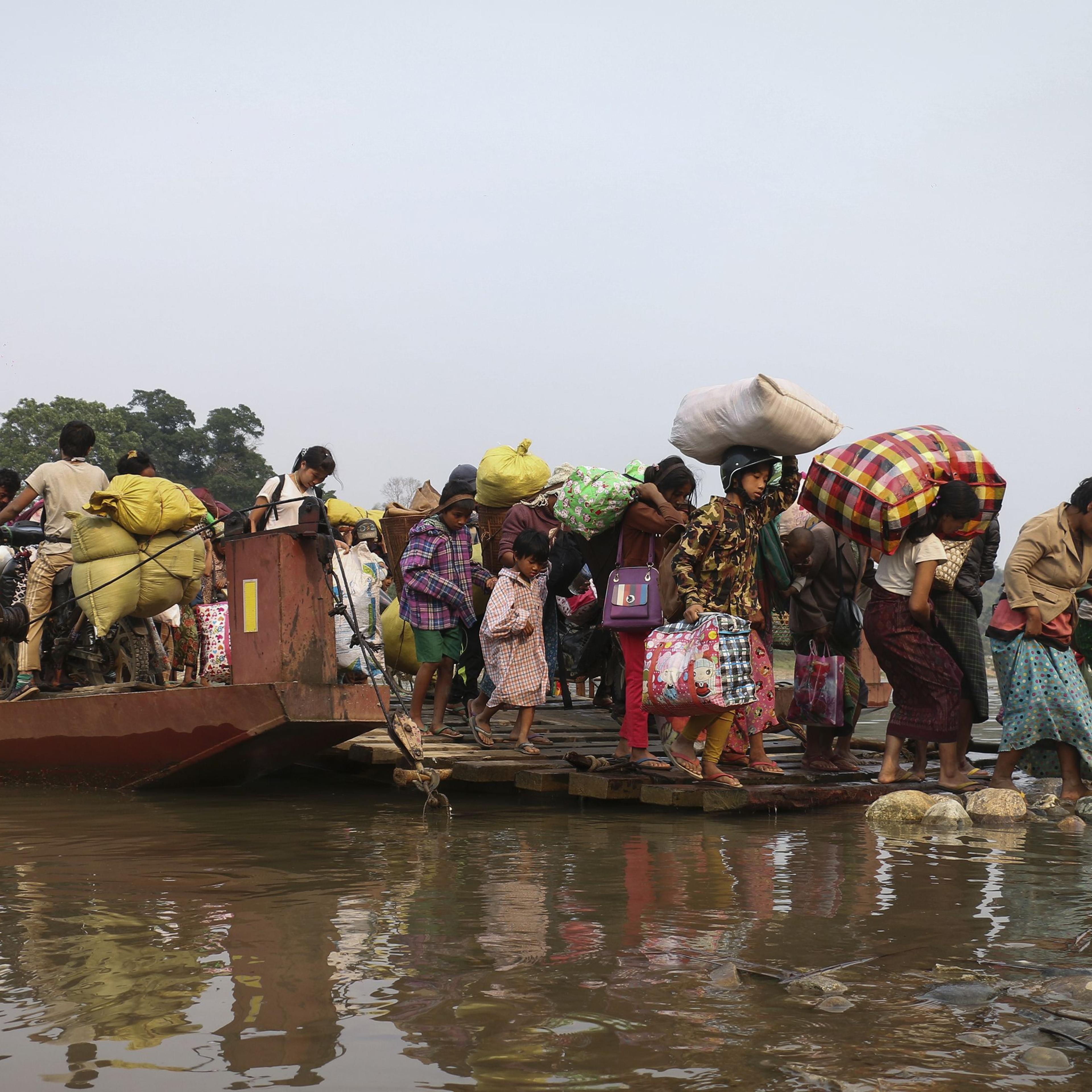 TOPSHOT-MYANMAR-CONFLICT-UNREST