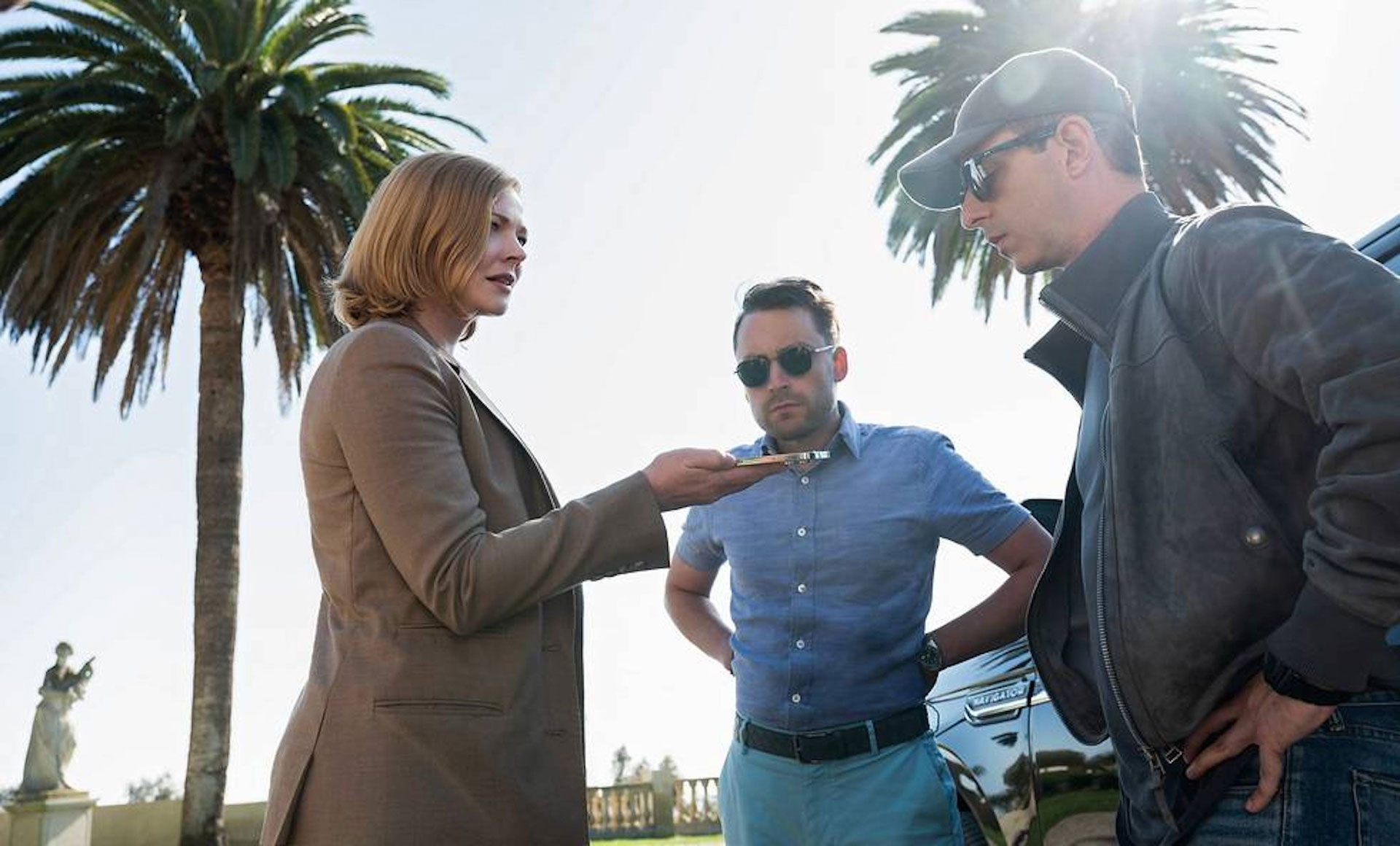 Sarah Snook, Kieran Culkin, and Jeremy Strong in Succession