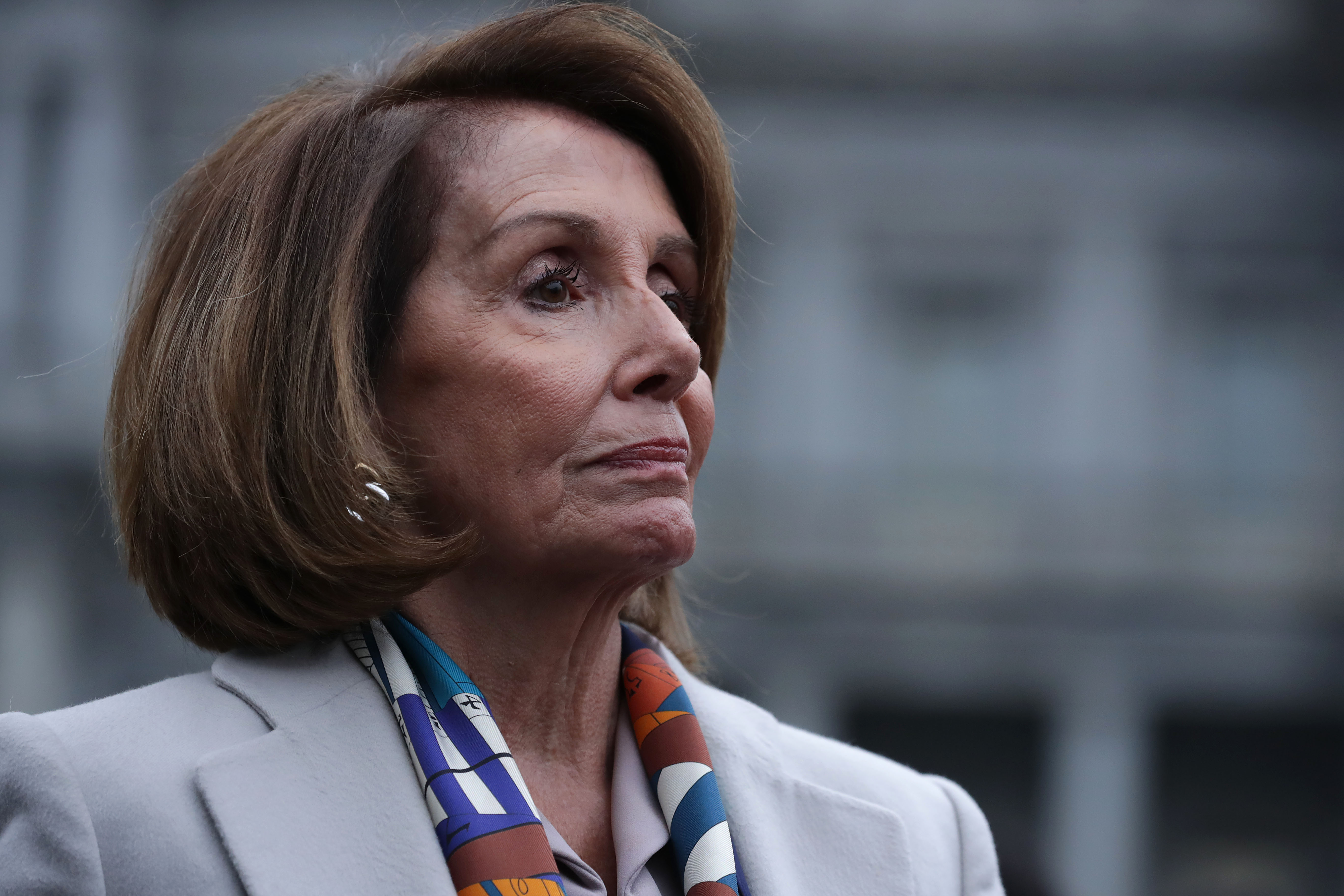 Congressional Leaders Speak To Media After Meeting With President Trump At White House