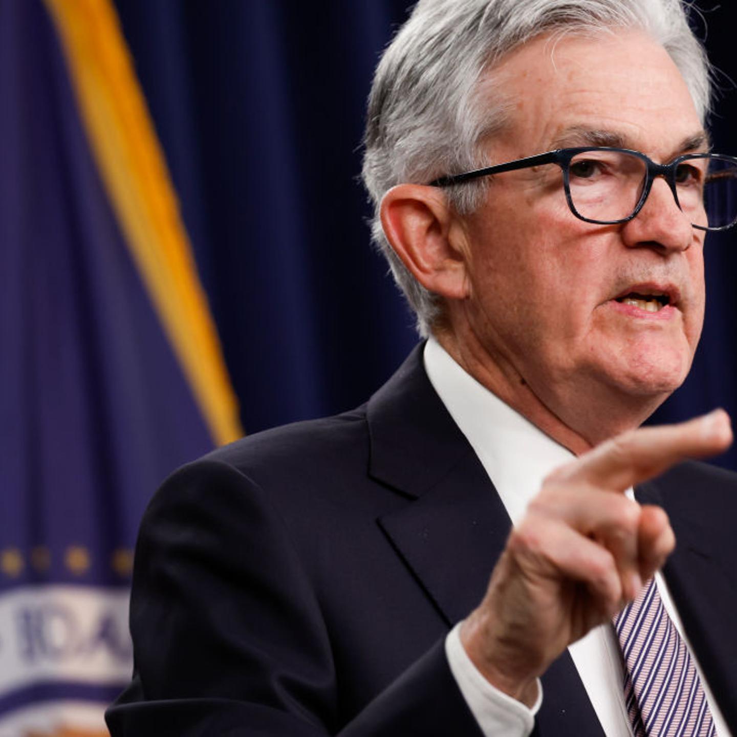 Fed Chair Jerome Powell Holds News Conference On Interest Rates