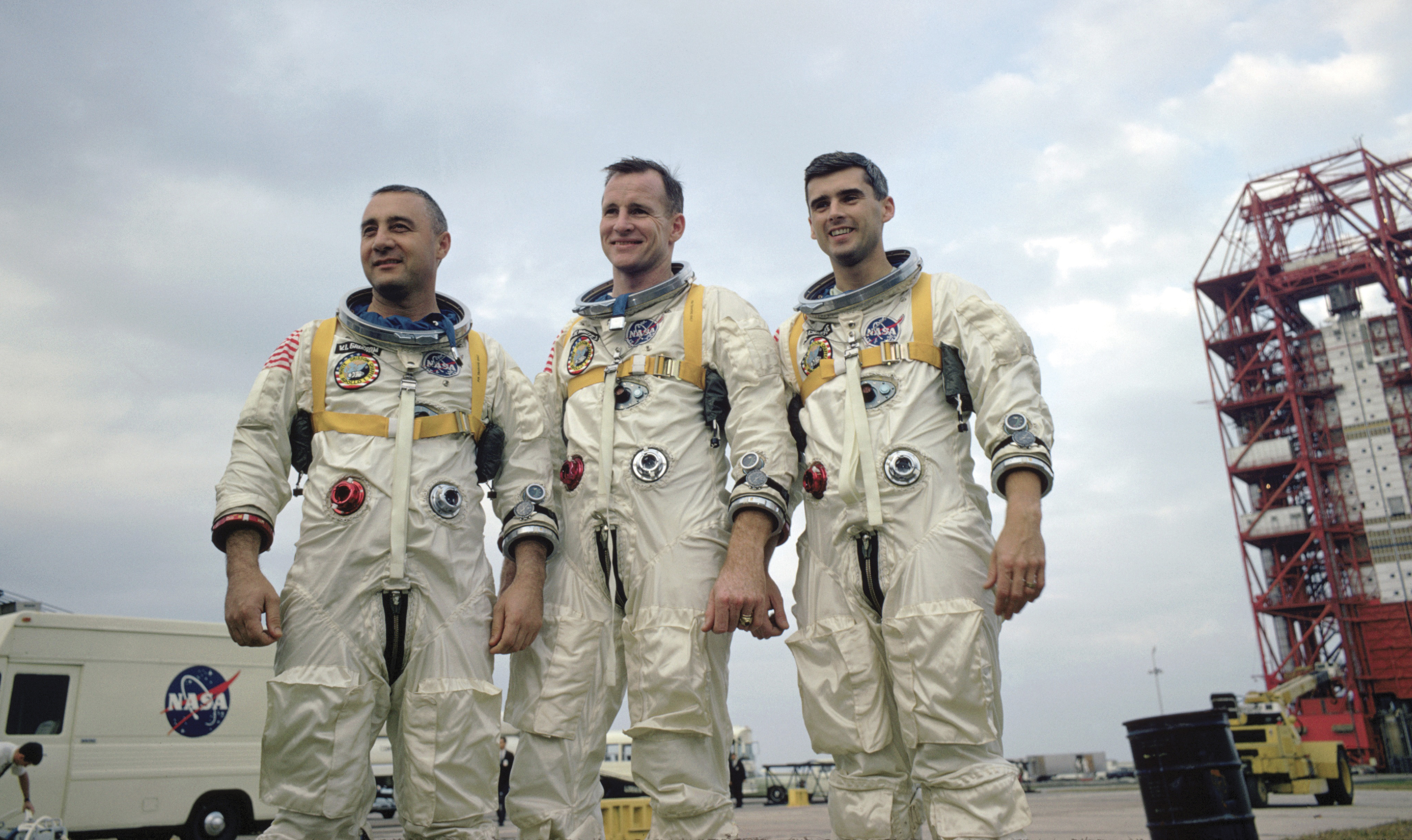 Crew Of Apollo I: Grissom, White, And Chaffee