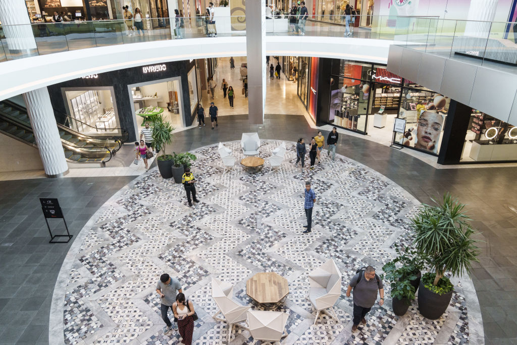 Shoppers At The Westfield Valley Fair Shopping Mall As Sales Boom