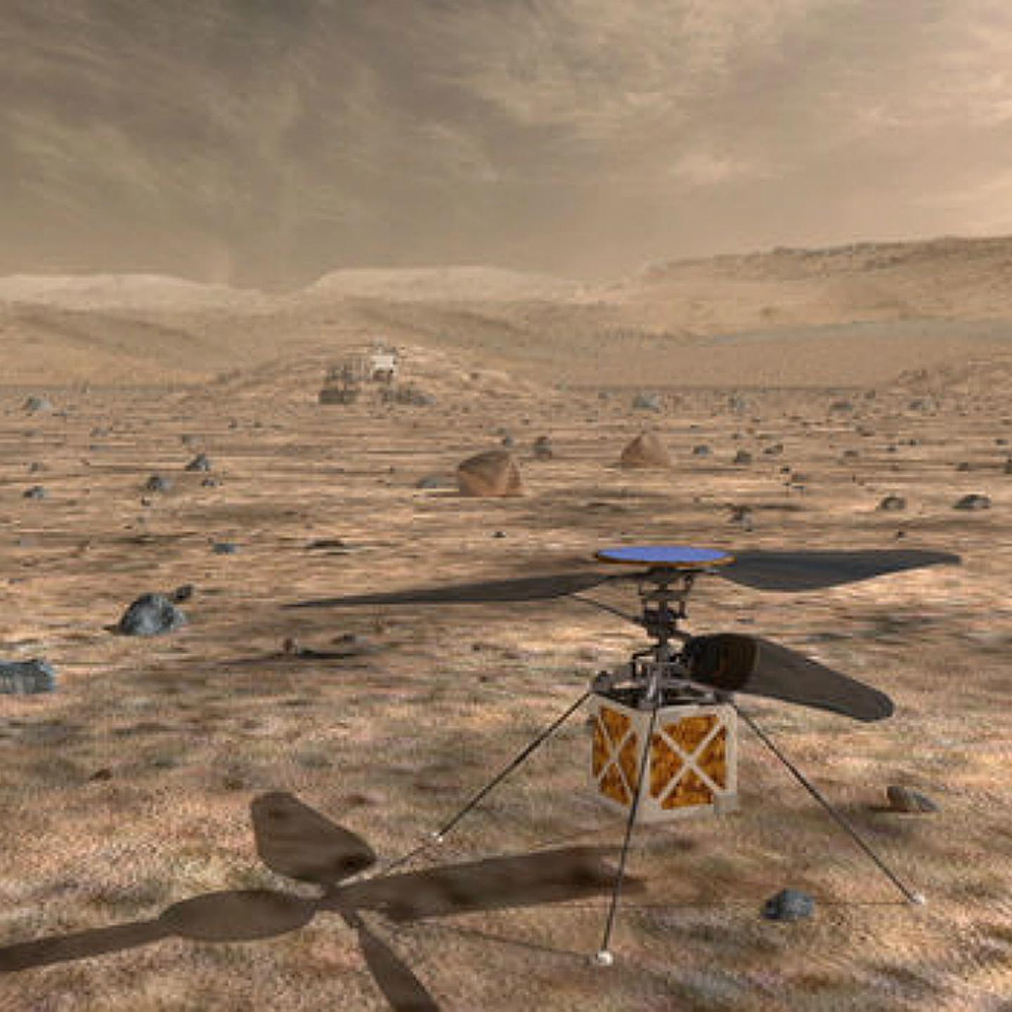 NASA is planning to send a helicopter to Mars in July of 2020