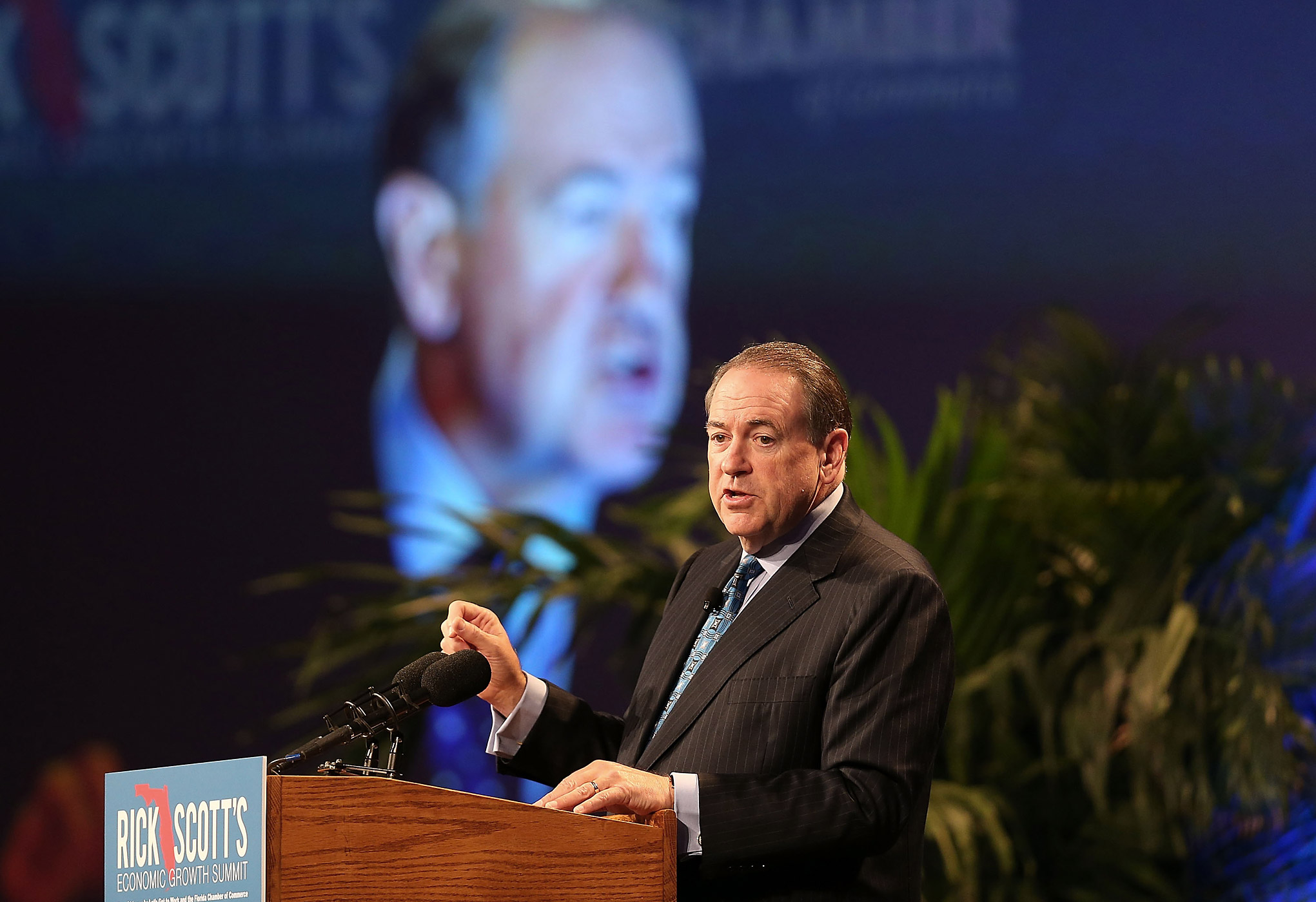 GOP Presidential Candidates Address Economic Growth Summit In Orlando