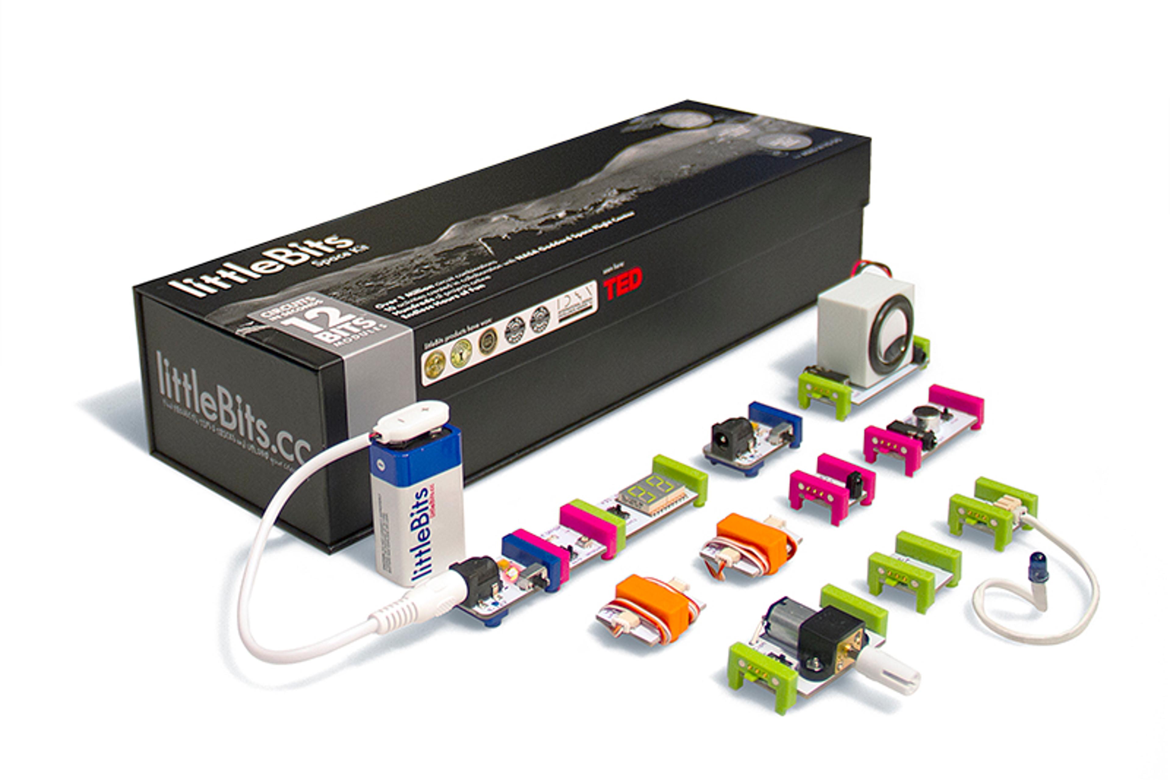 Nasa 1 Bit LittleBits' Space-Themed Electronics Kit is NASA-Approved