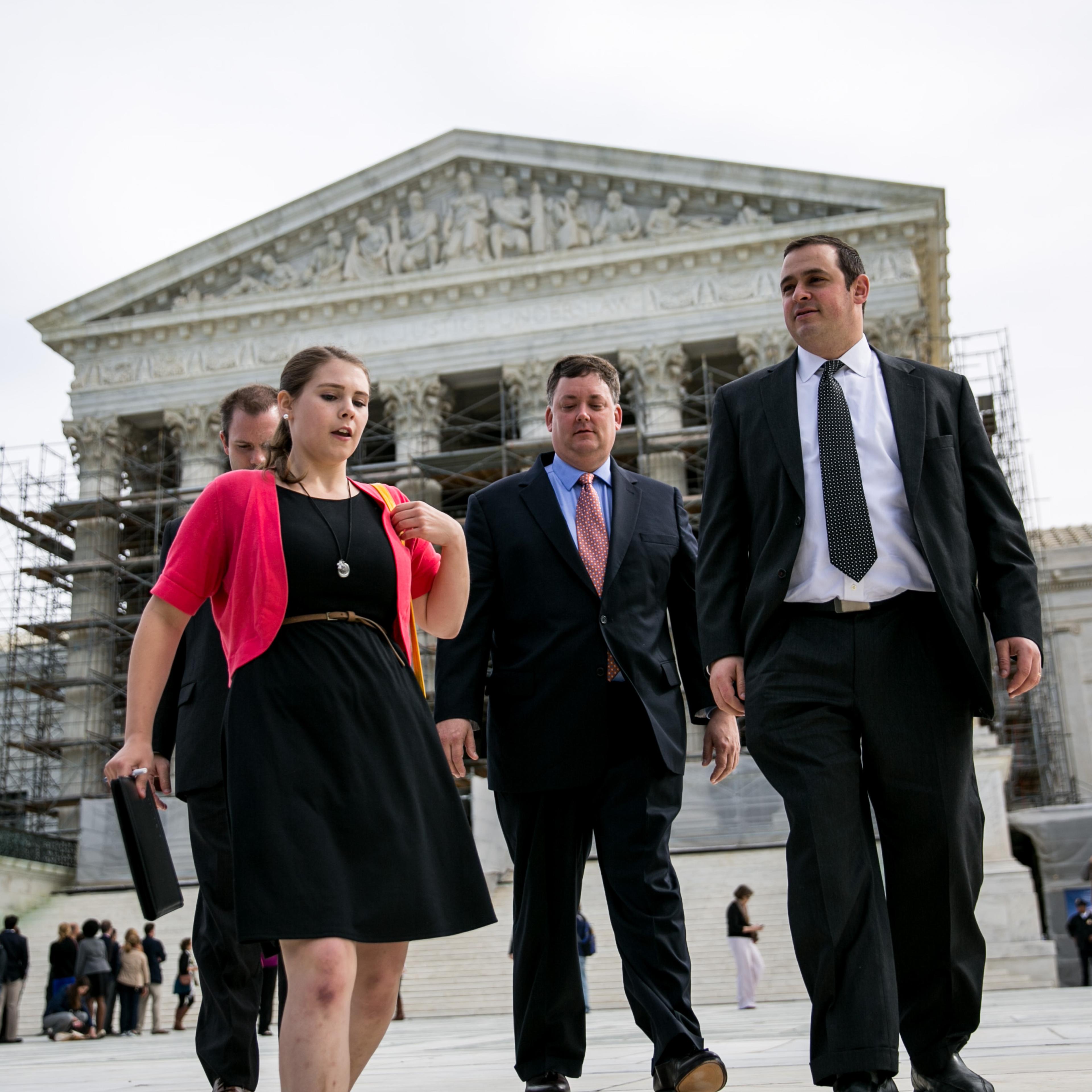 Supreme Court Hears Arguments On Case Involving Donor Limits To Political Campaigns