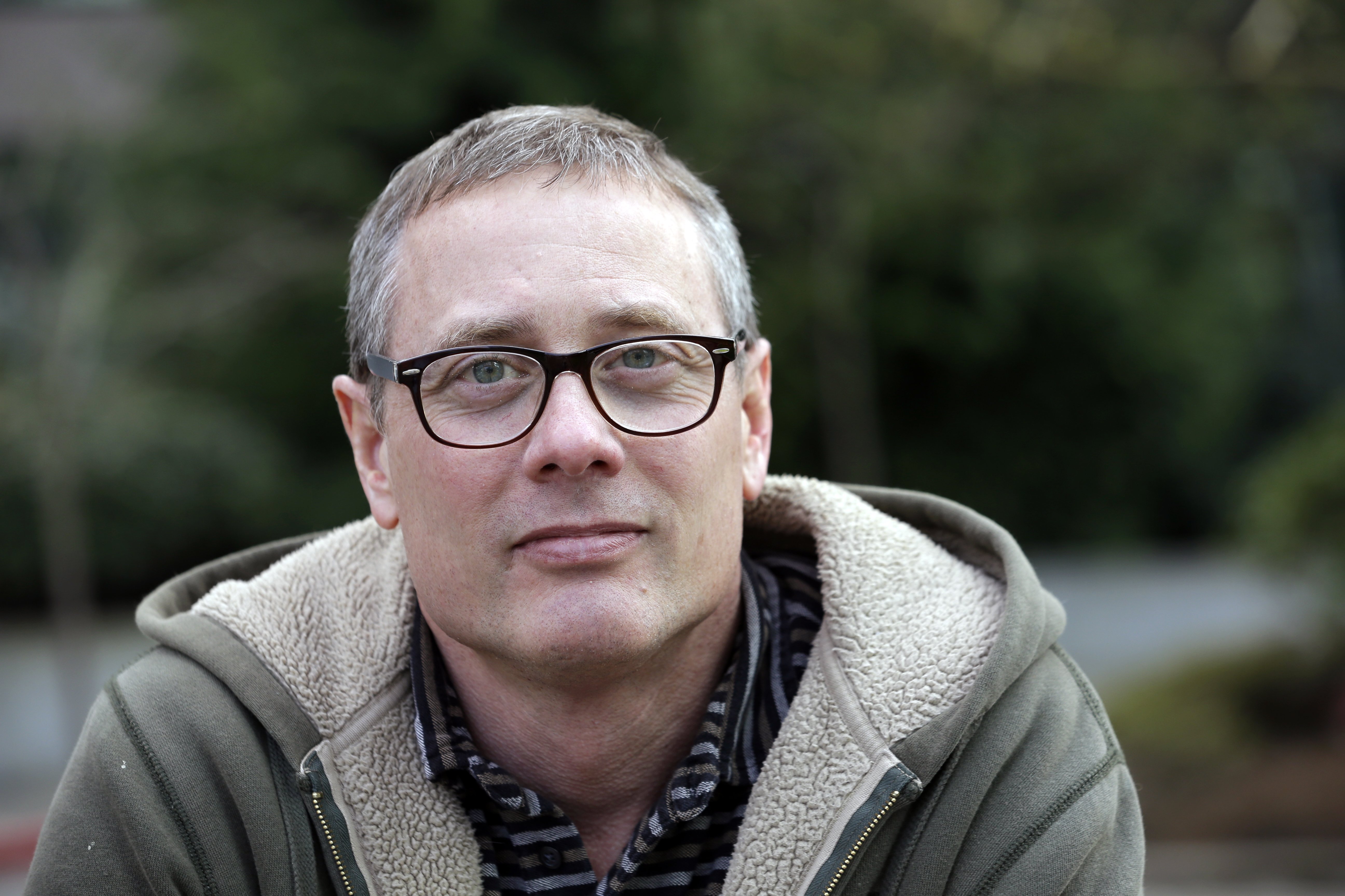 Geoff McGrath on April 1, 2014, in Bellevue, Wash.